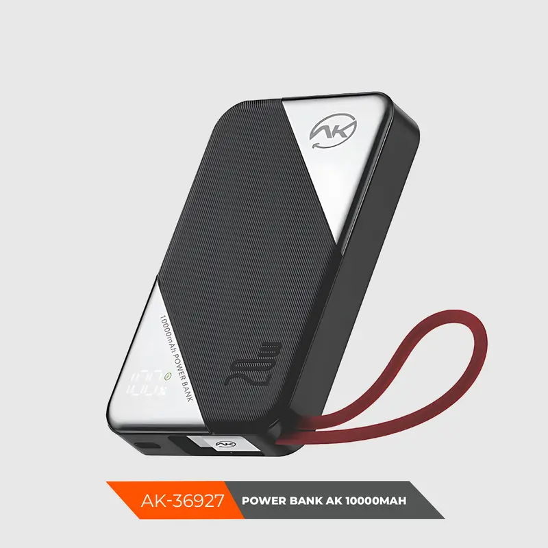 POWER BANK AK 10000mAh TC PD 20W CABLE TYPE-C