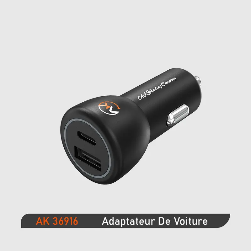 CAR ADAPTER 20W.18W USB+PD