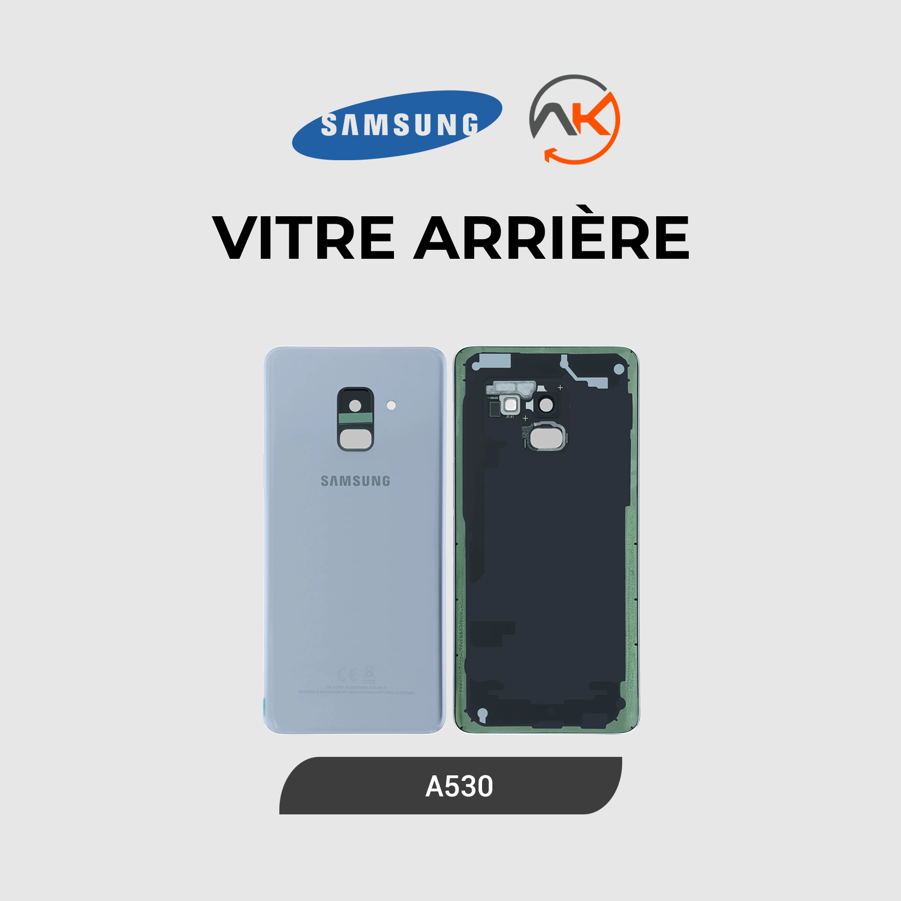Back Glass Galaxy A530
