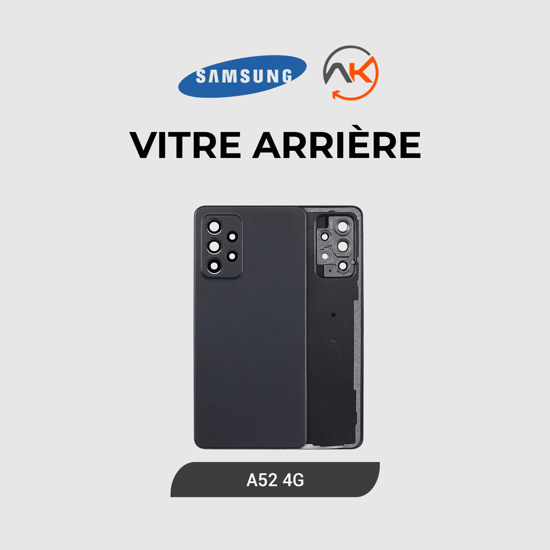 Back Glass Galaxy A52
