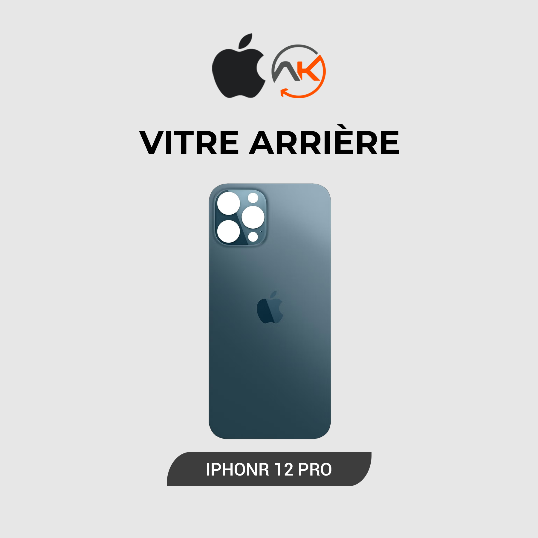 Back Glass Iphone 12 Pro