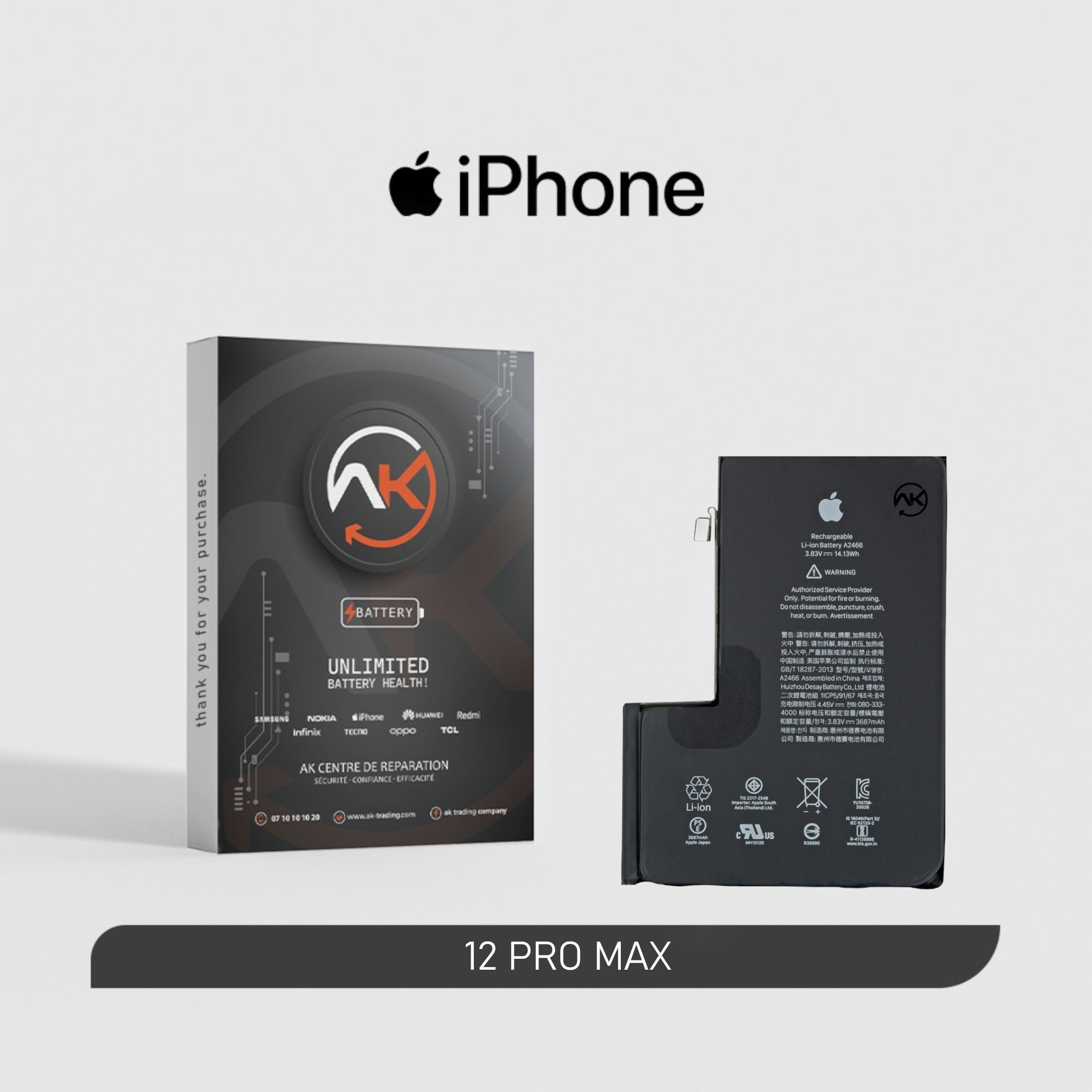 Battery Iphone 12 Pro Max