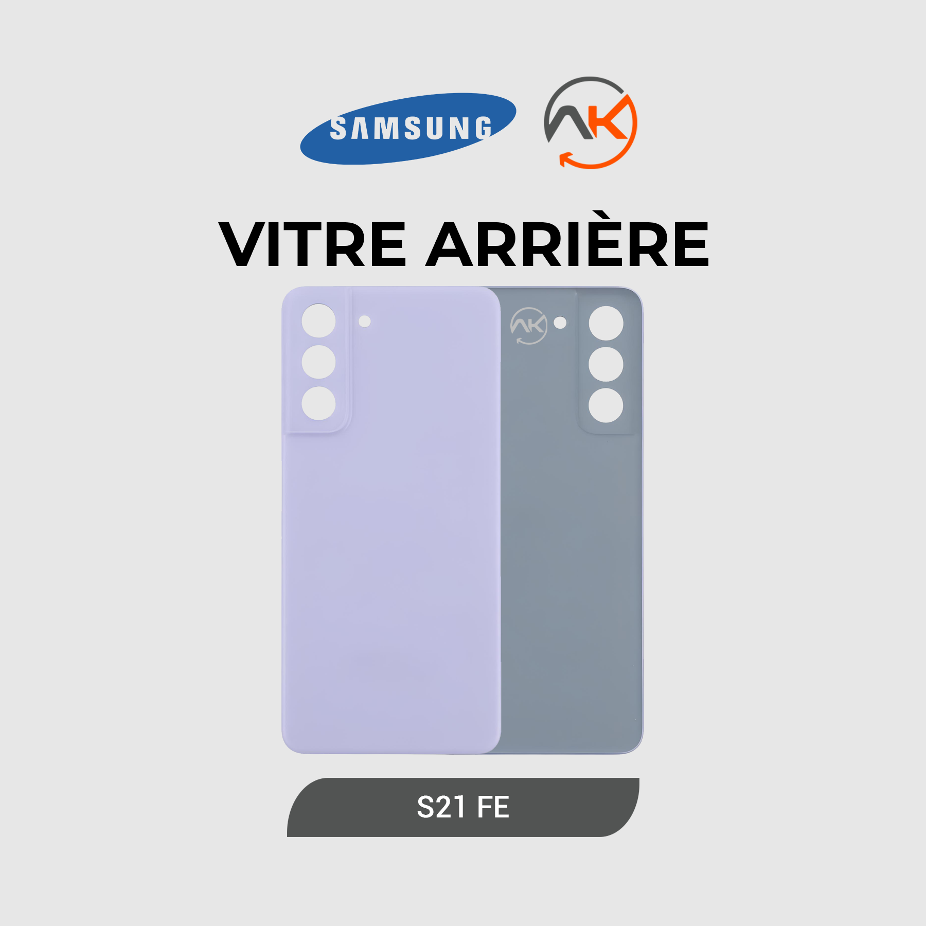 Back Glass Galaxy S21 FE