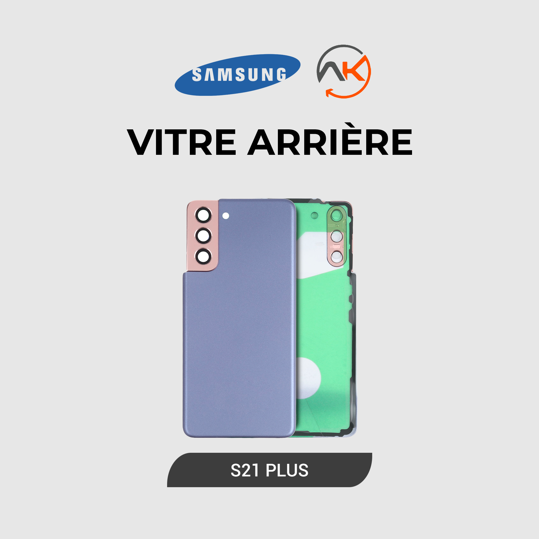 Back Glass Galaxy S21 Plus