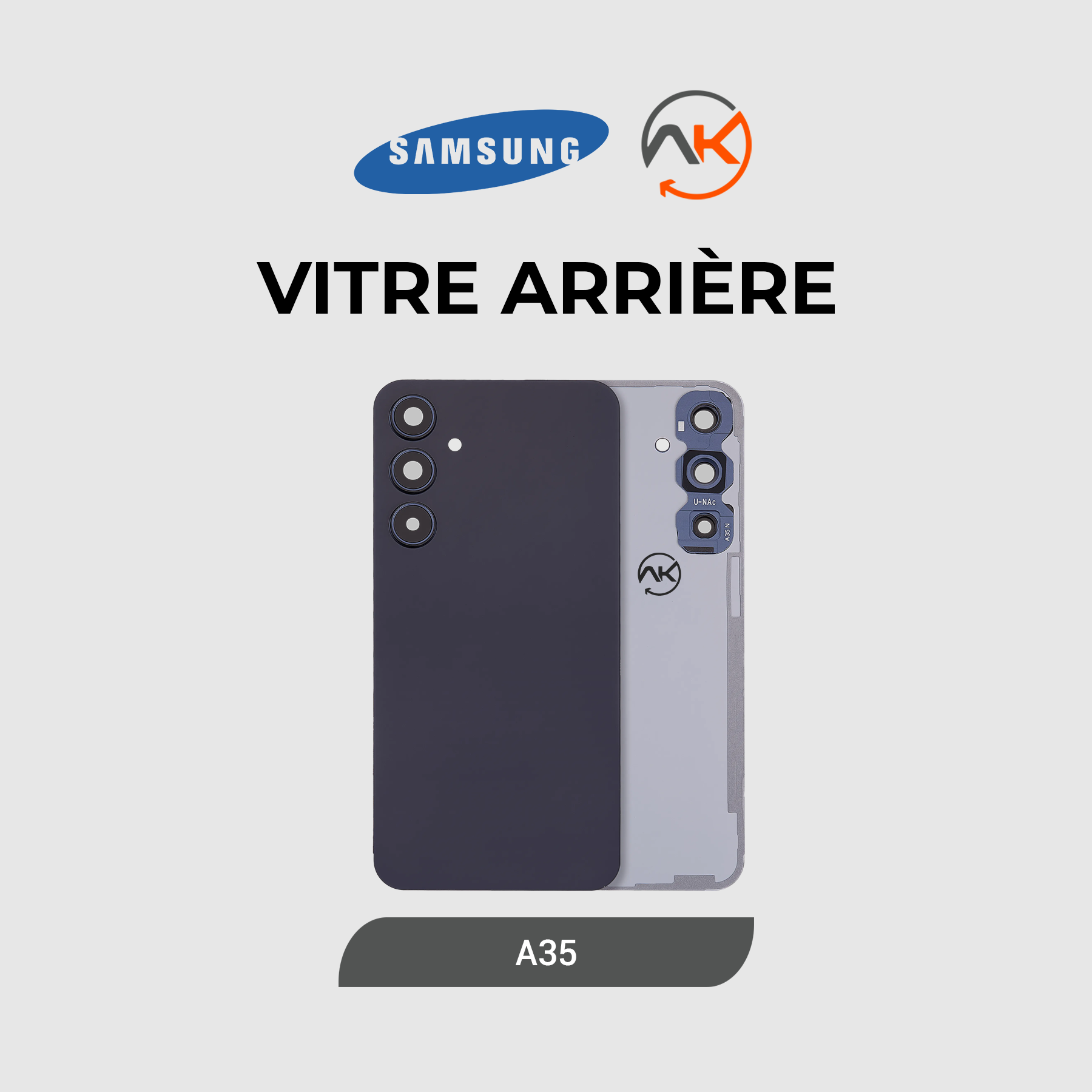 Back Glass Galaxy A35