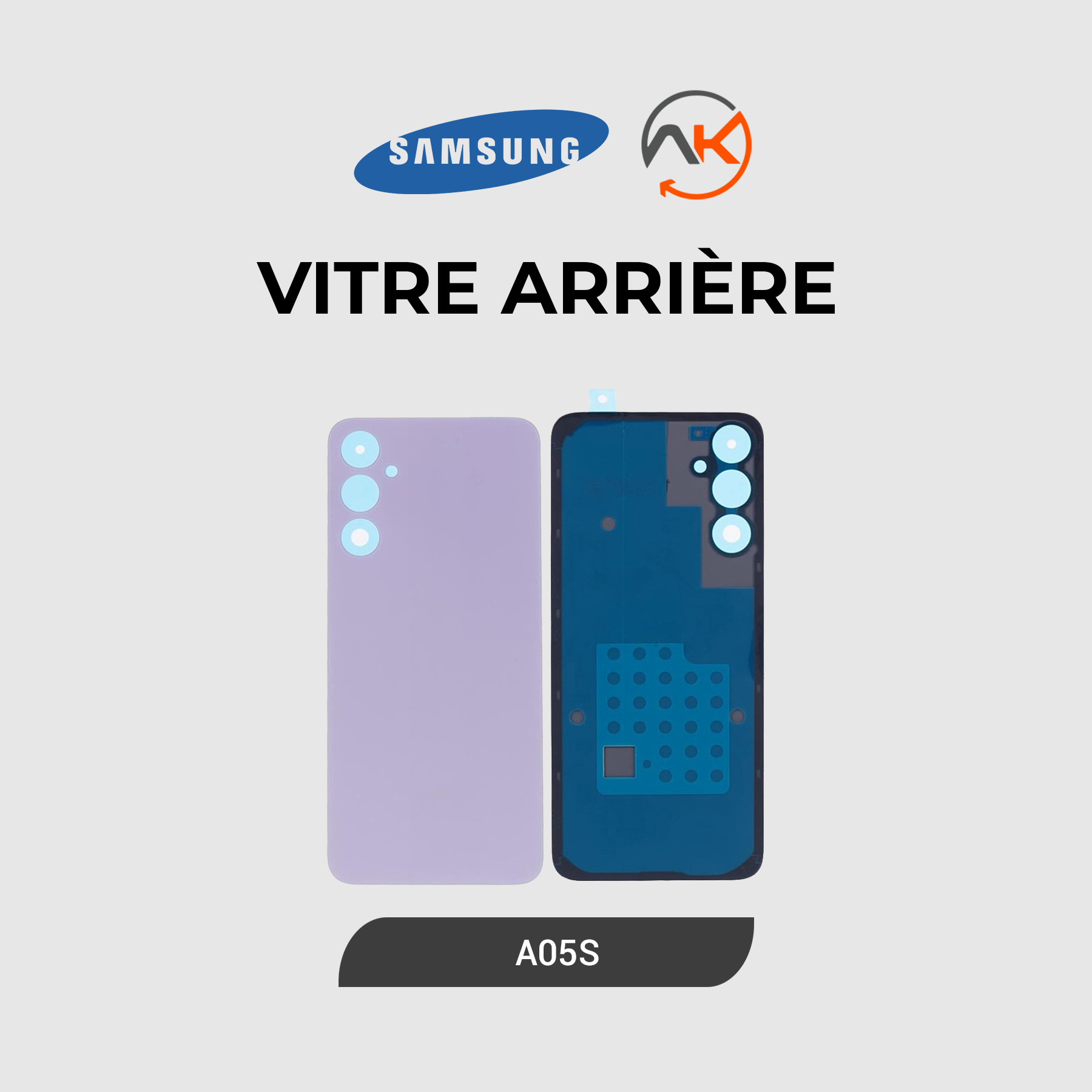 Back Glass Galaxy A05S