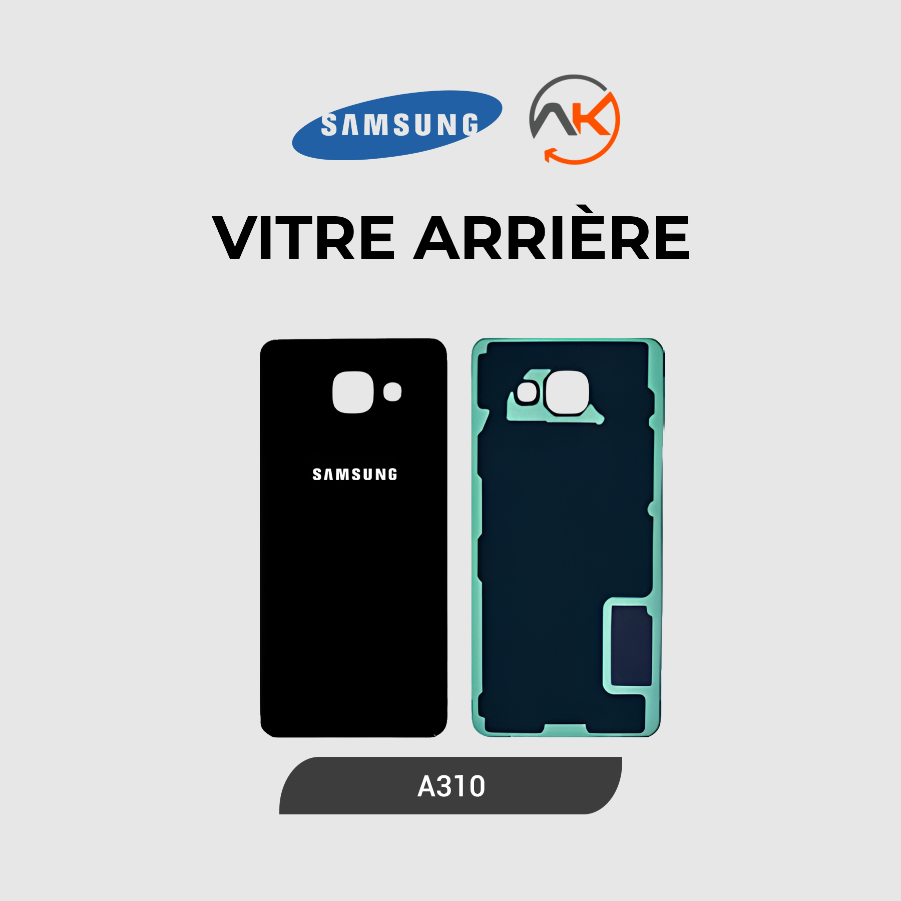 Back Glass Galaxy A310