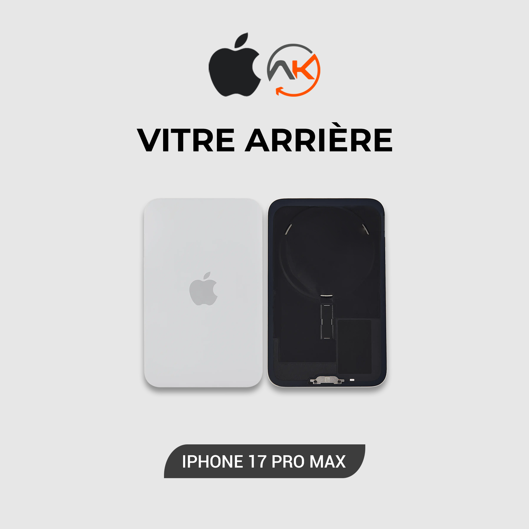 Back Glass Iphone 17 Pro Max