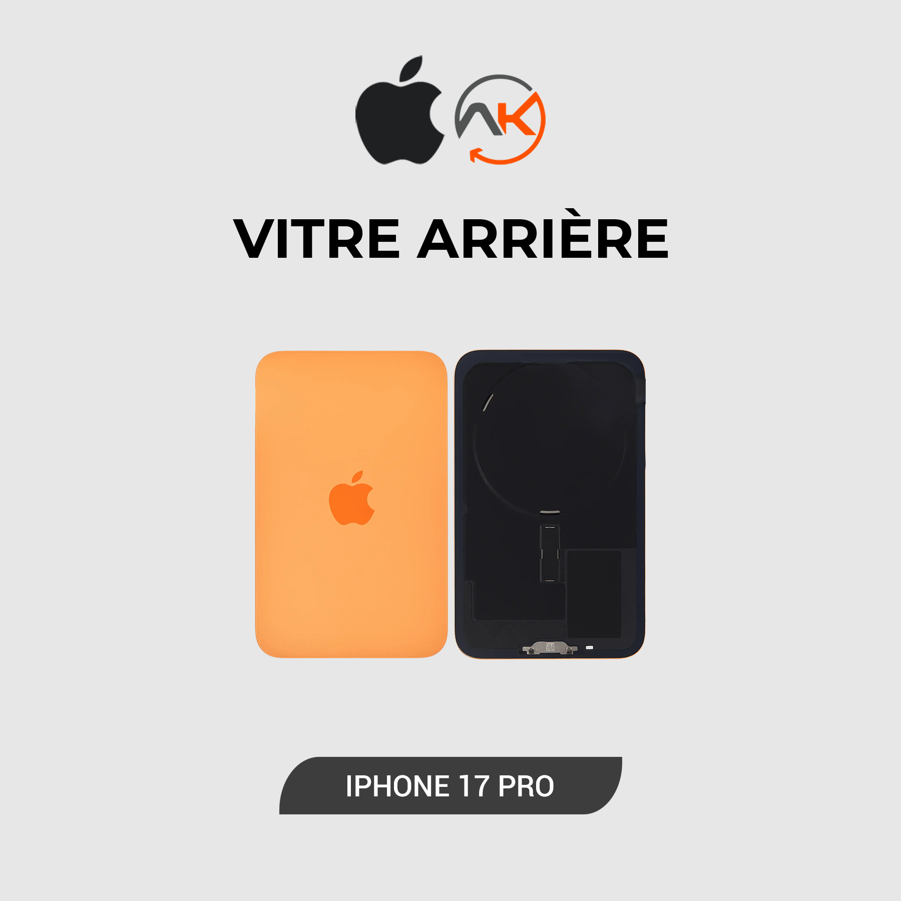 Back Glass Iphone 17 Pro