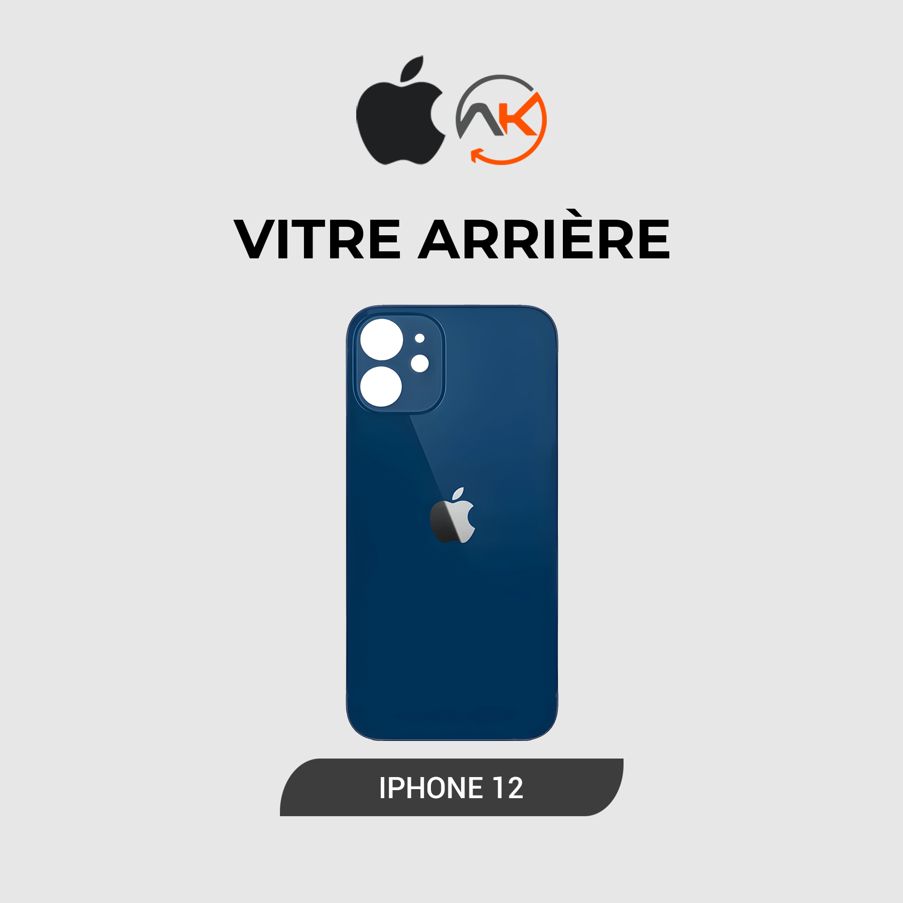 Back Glass Iphone 12