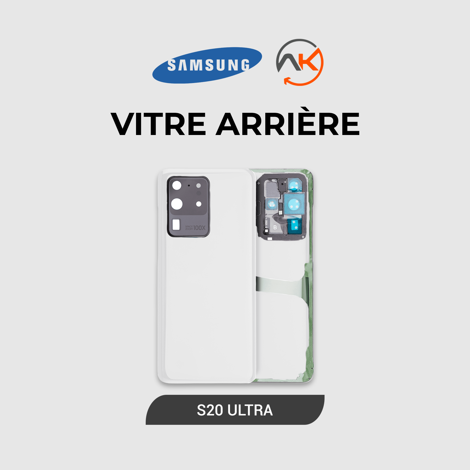 Back Glass Galaxy S20 Ultra