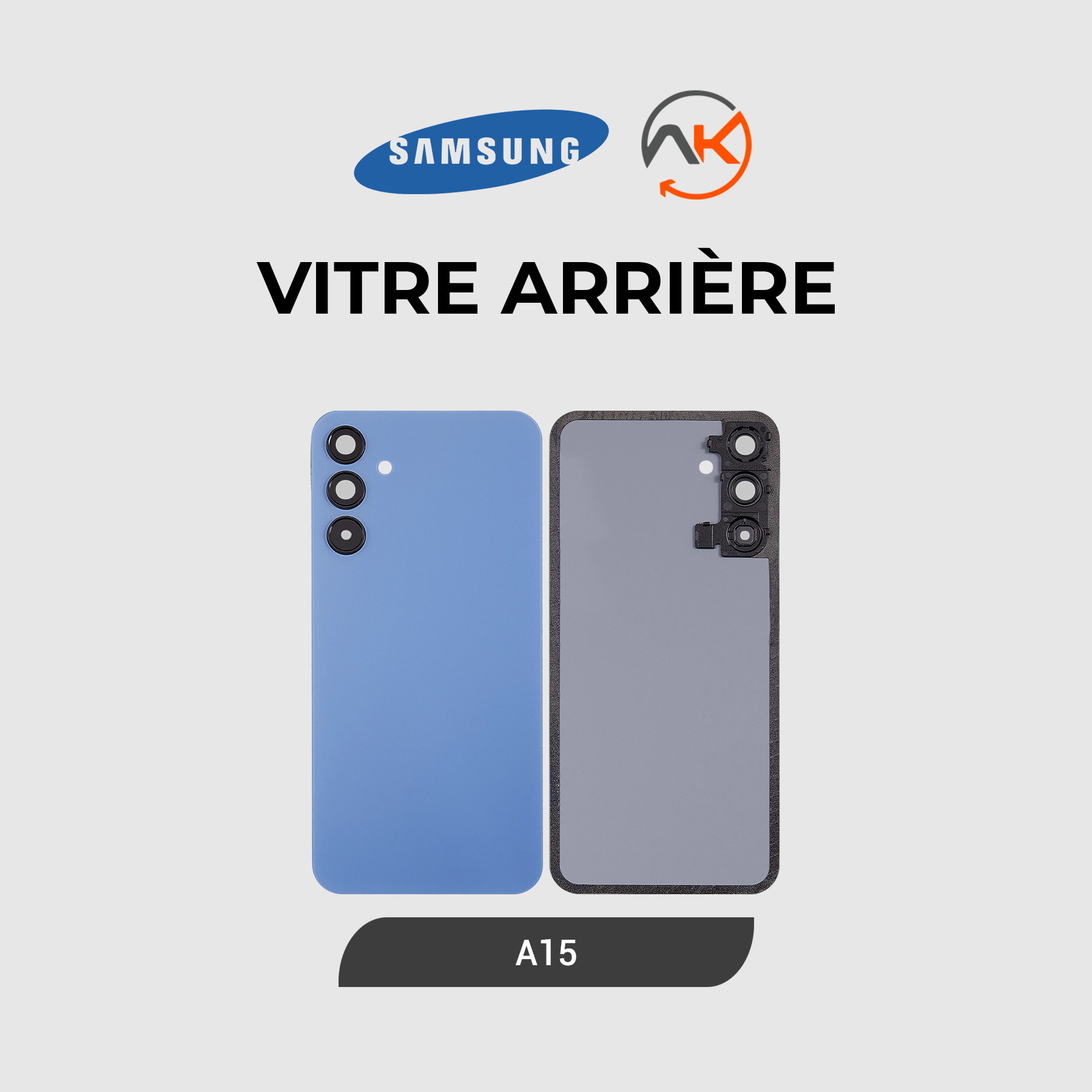 Back Glass Galaxy A15