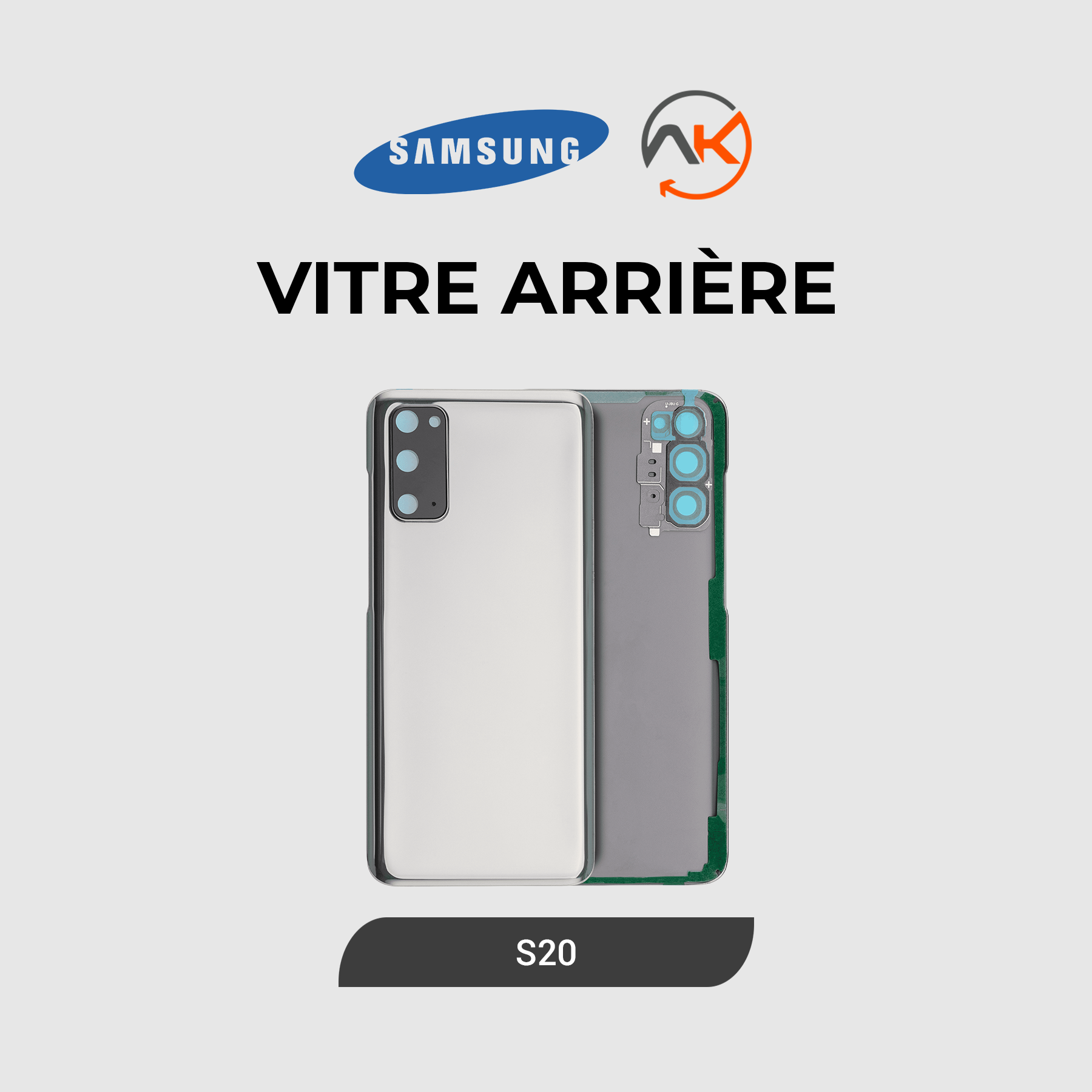 Back Glass Galaxy S20