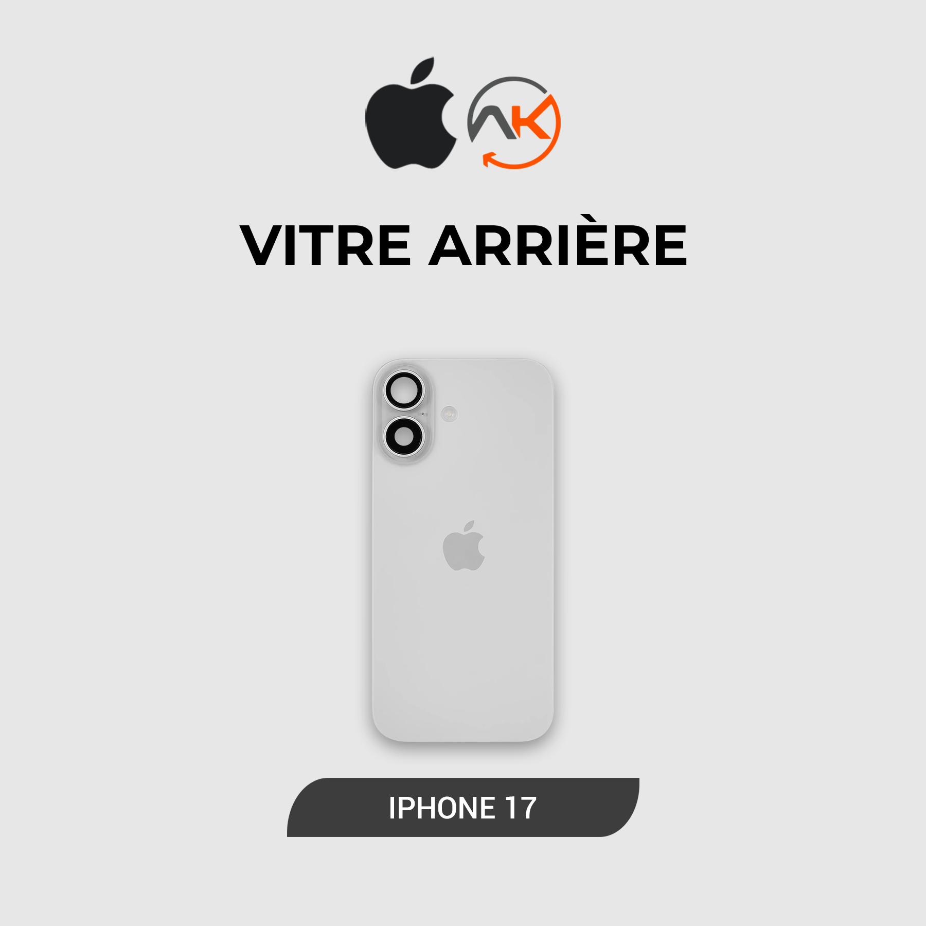Back Glass Iphone 17
