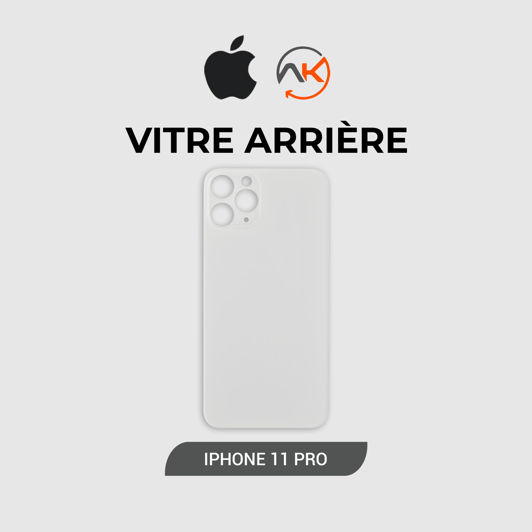 Back Glass Iphone 11 Pro