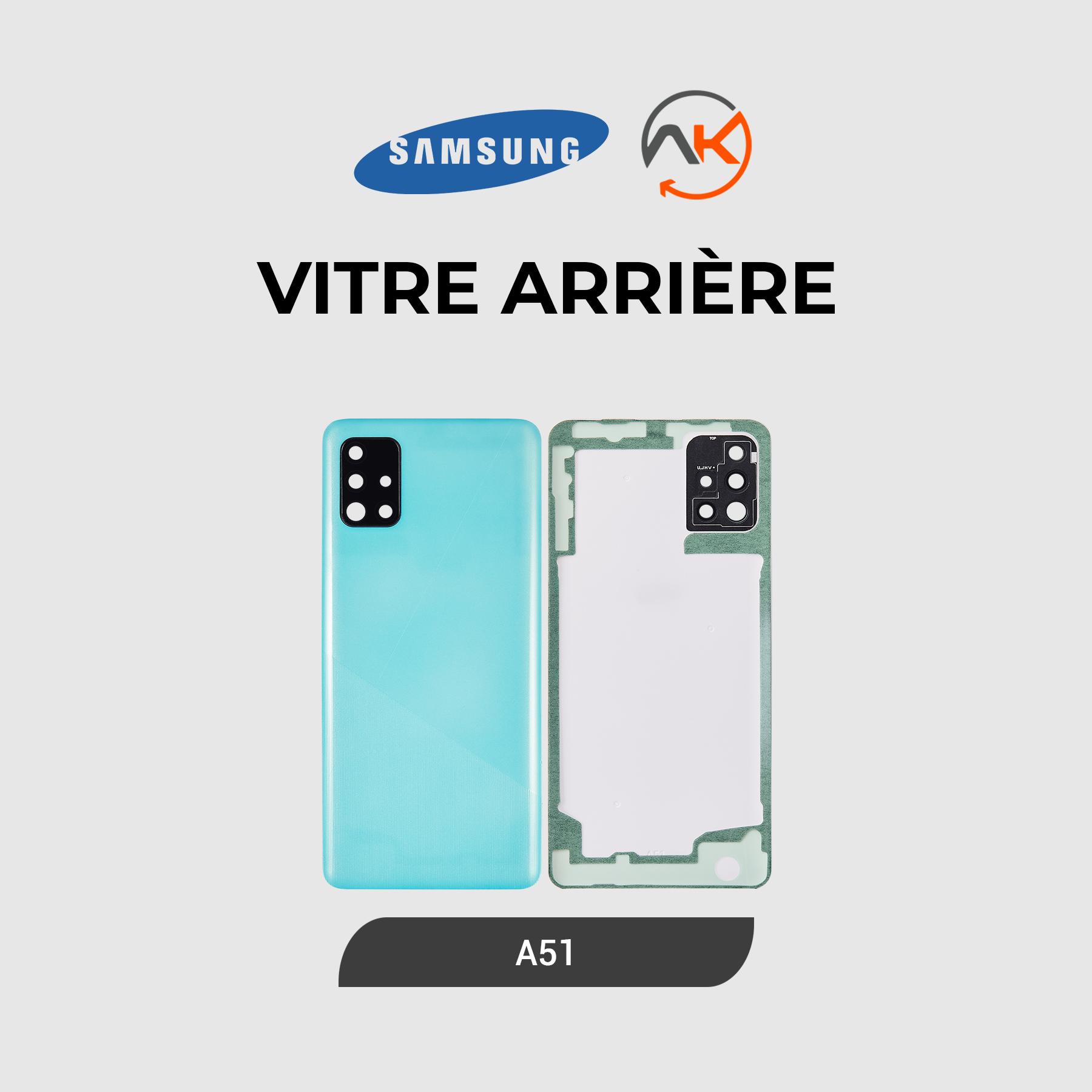 Back Glass Galaxy A51 (4G)