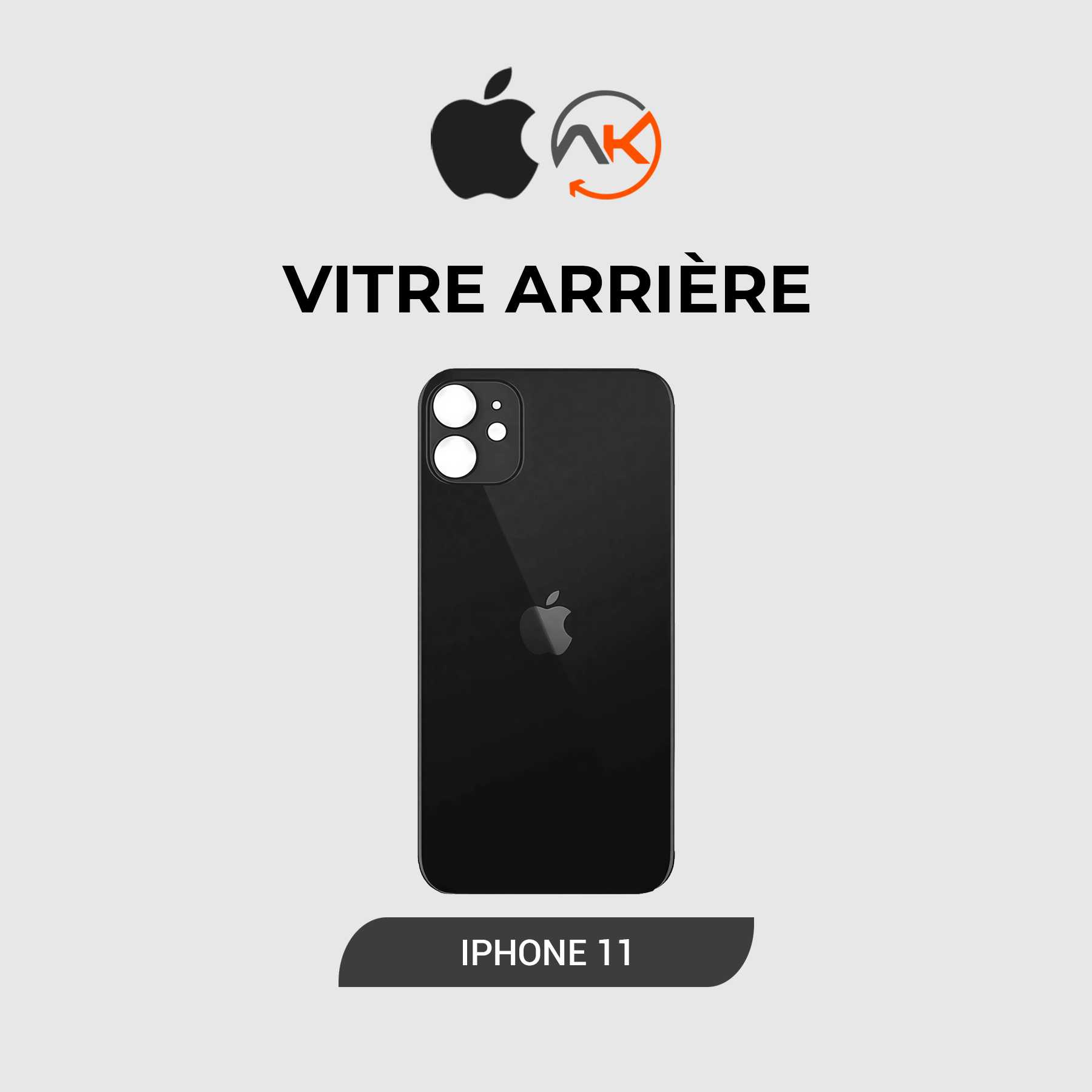 Back Glass Iphone 11
