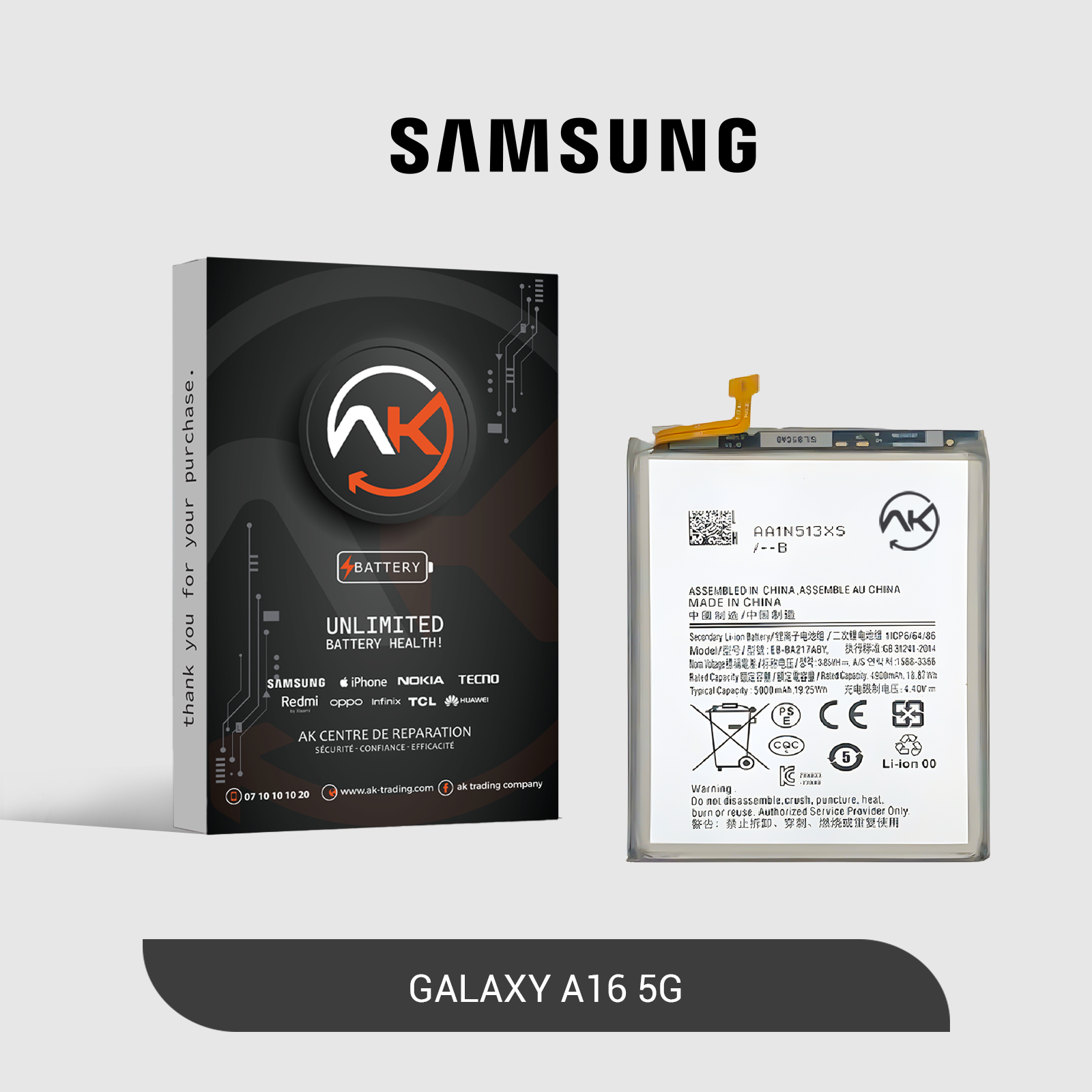 Battery Galaxy A16
