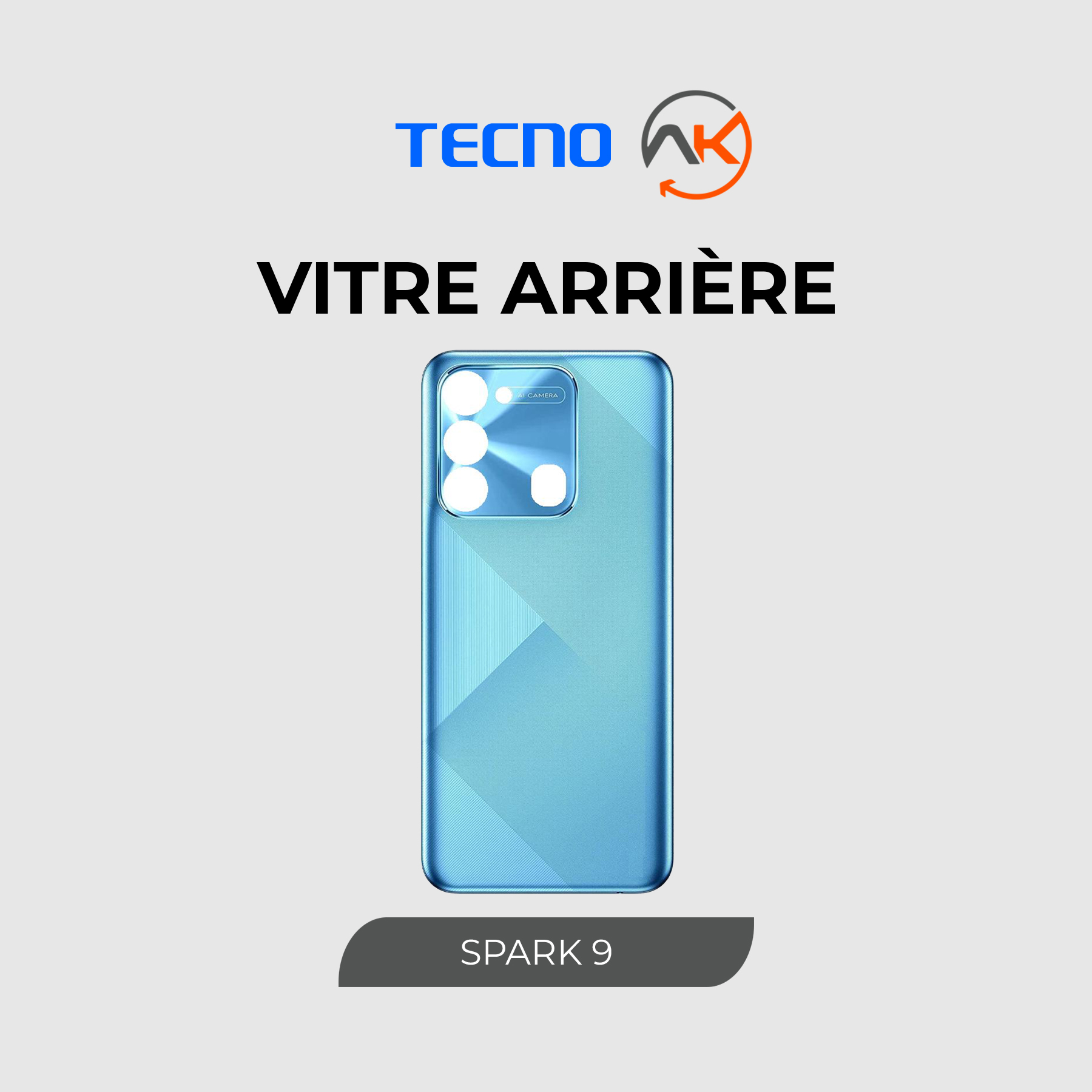 Housing Tecno Spark 9