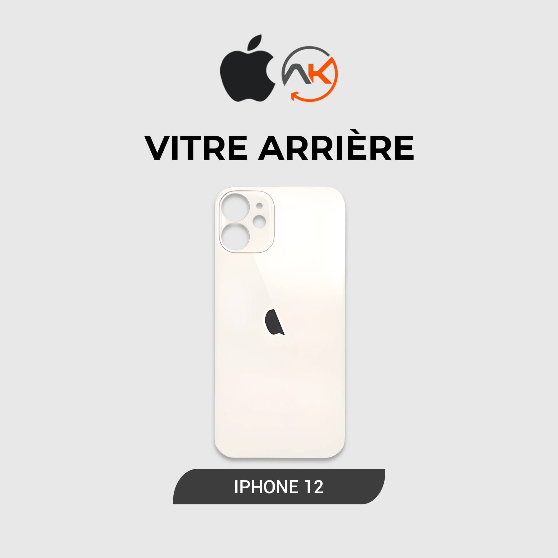 Back Glass Iphone 12