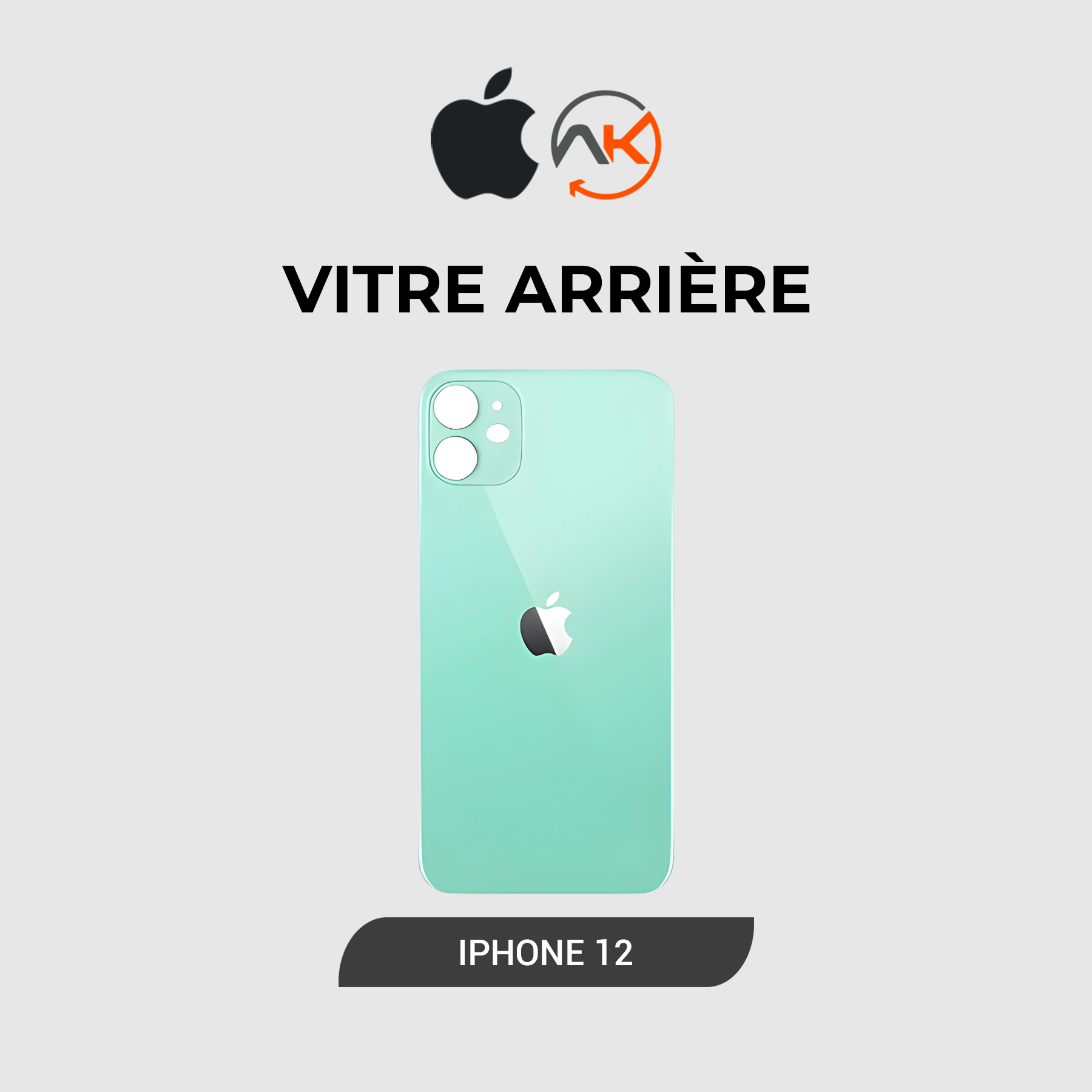 Back Glass Iphone 12