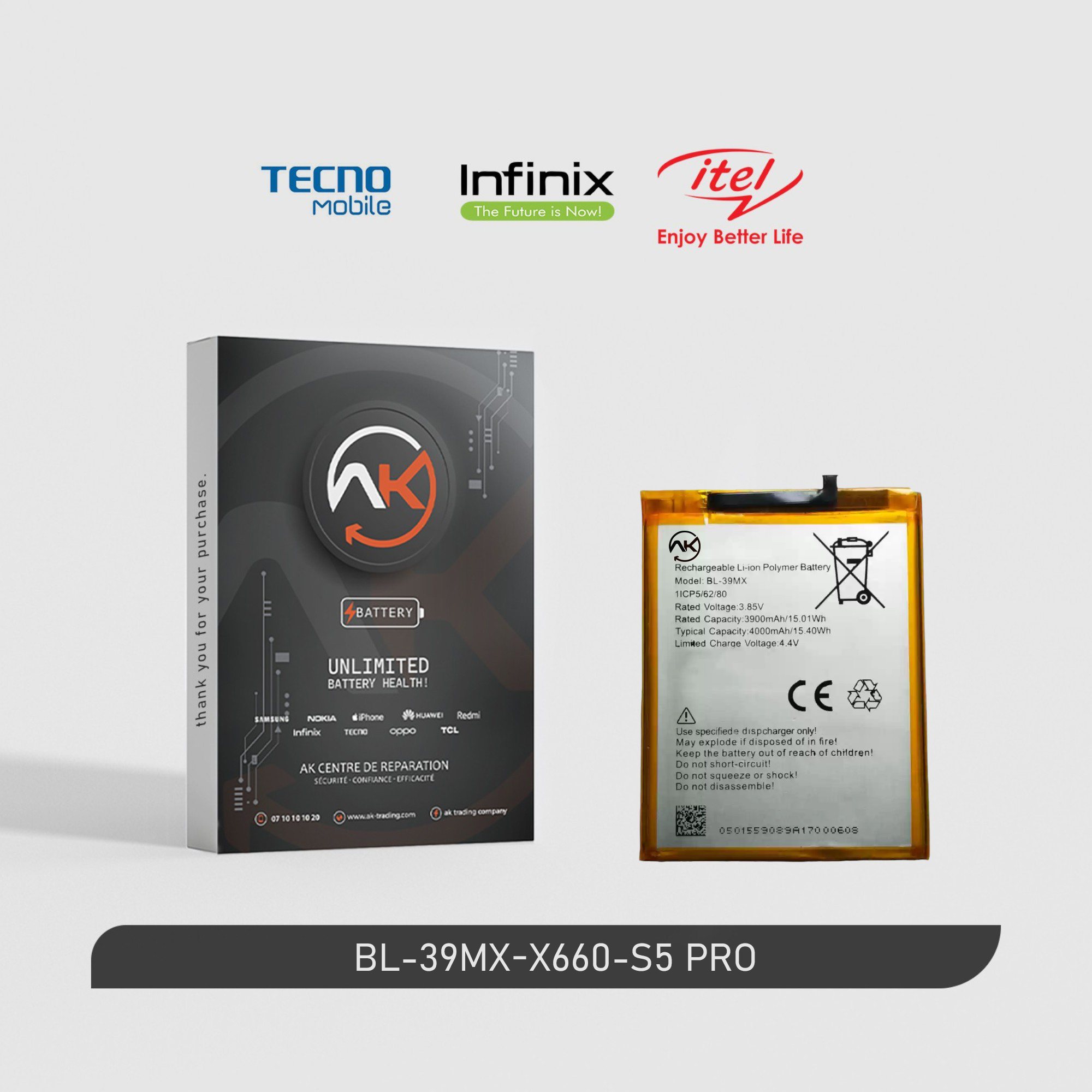 Battery BL-39MX