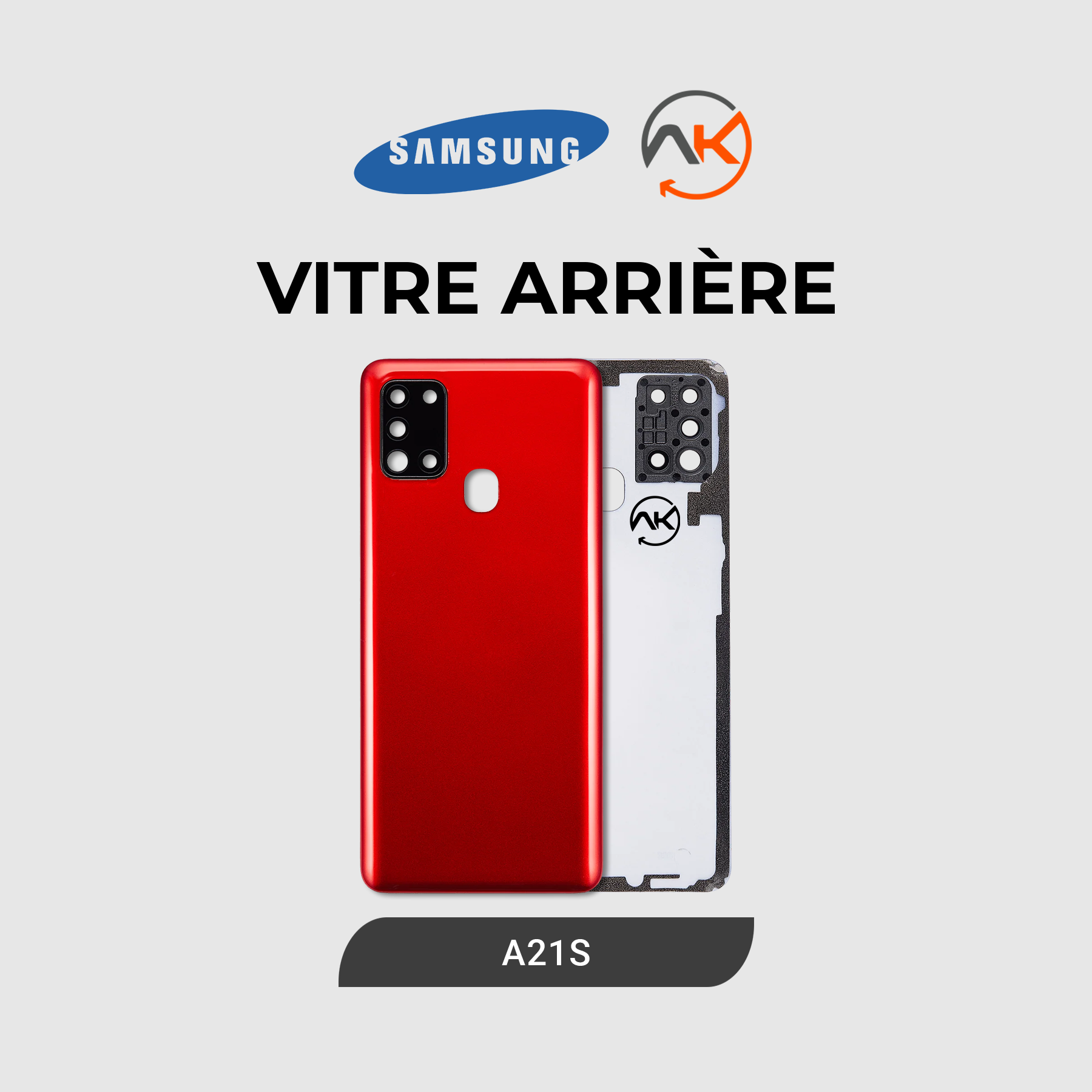 Back Glass Galaxy A21S
