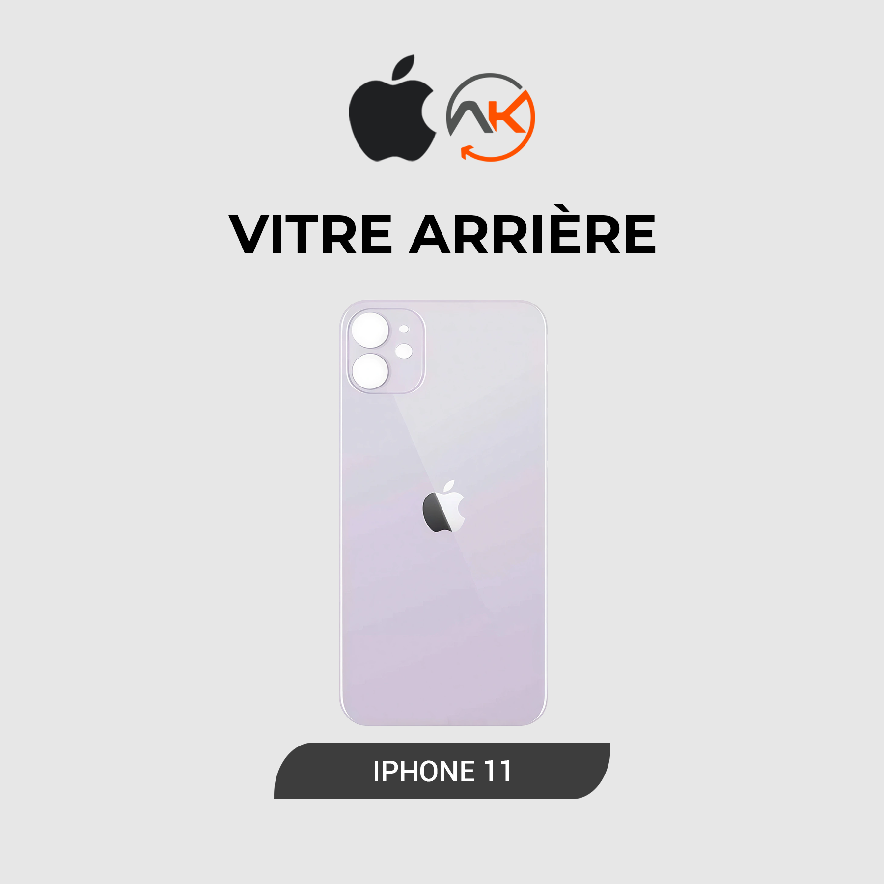 Back Glass Iphone 11