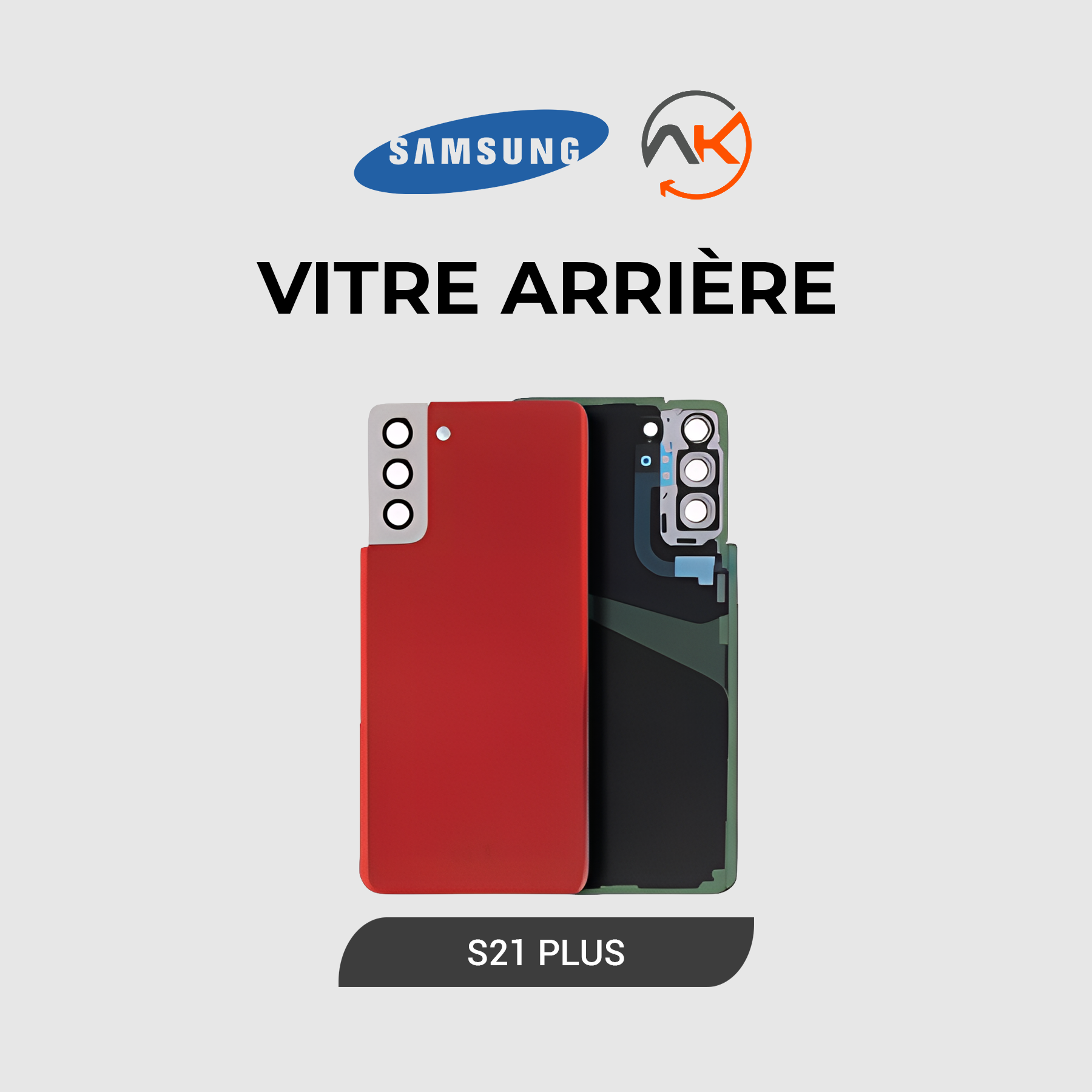 Back Glass Galaxy S21 Plus