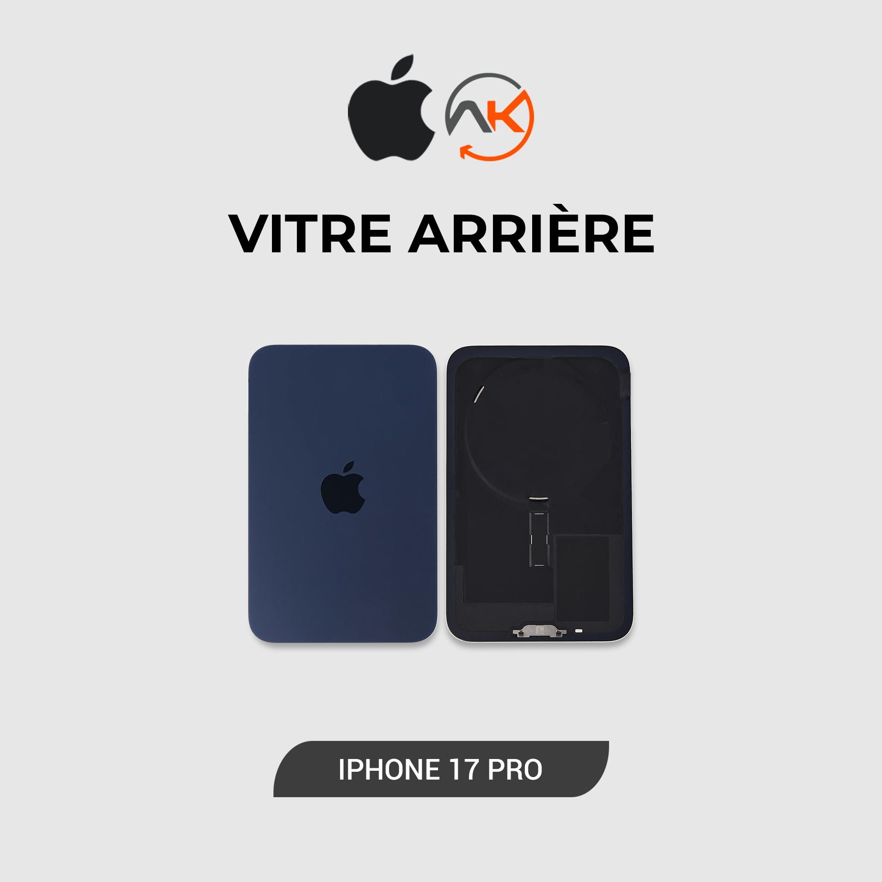 Back Glass Iphone 17 Pro