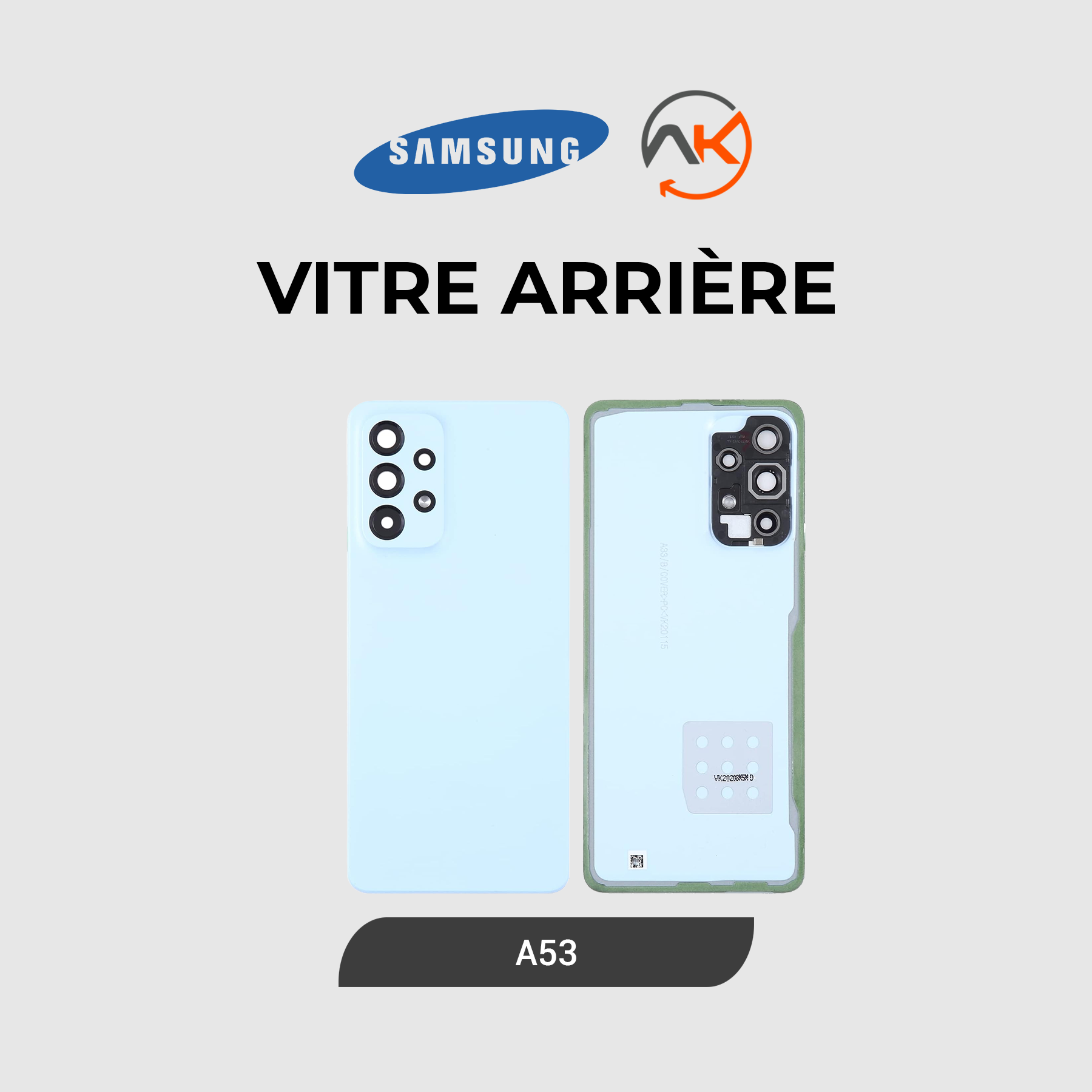 Back Glass Galaxy A53