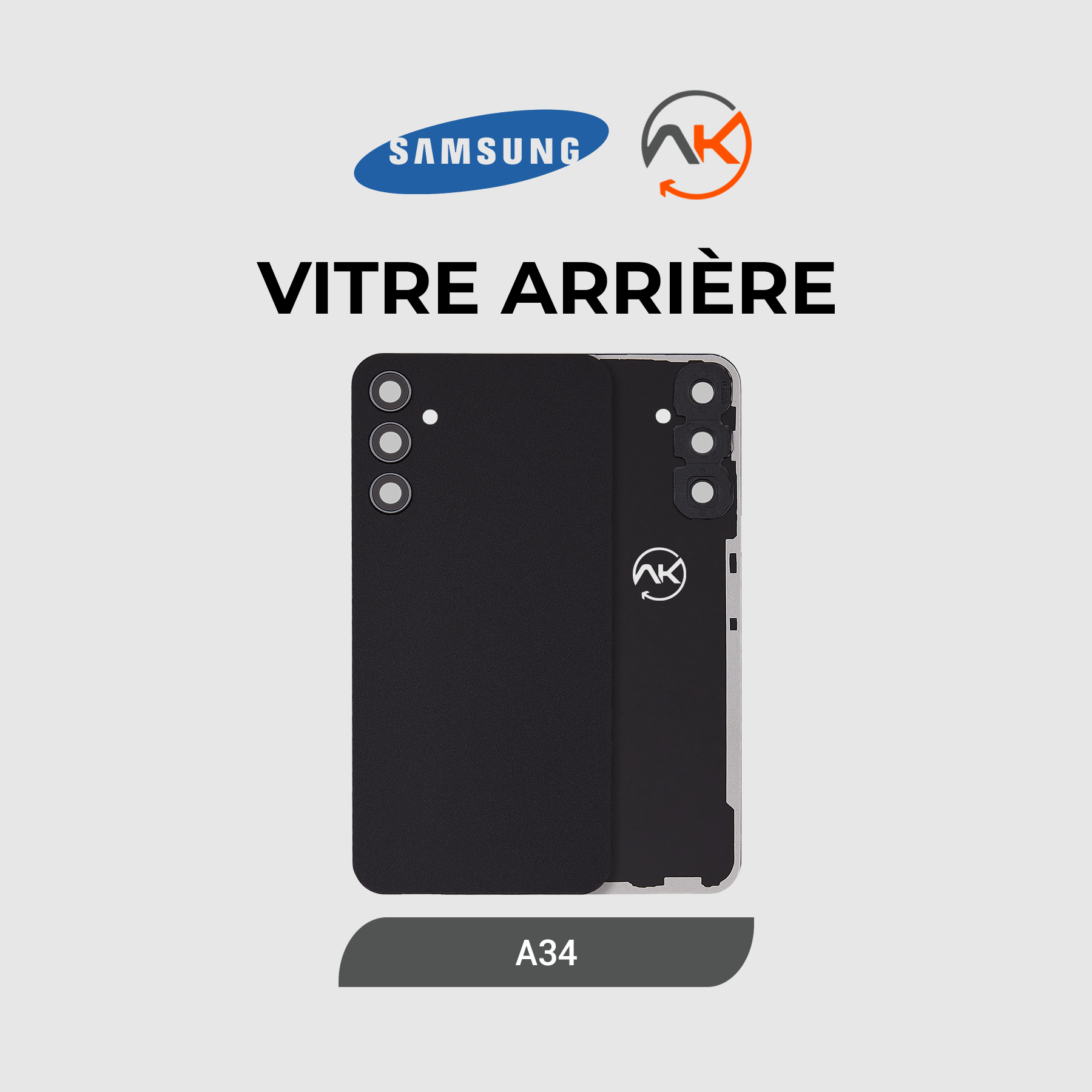 Back Glass Galaxy A34