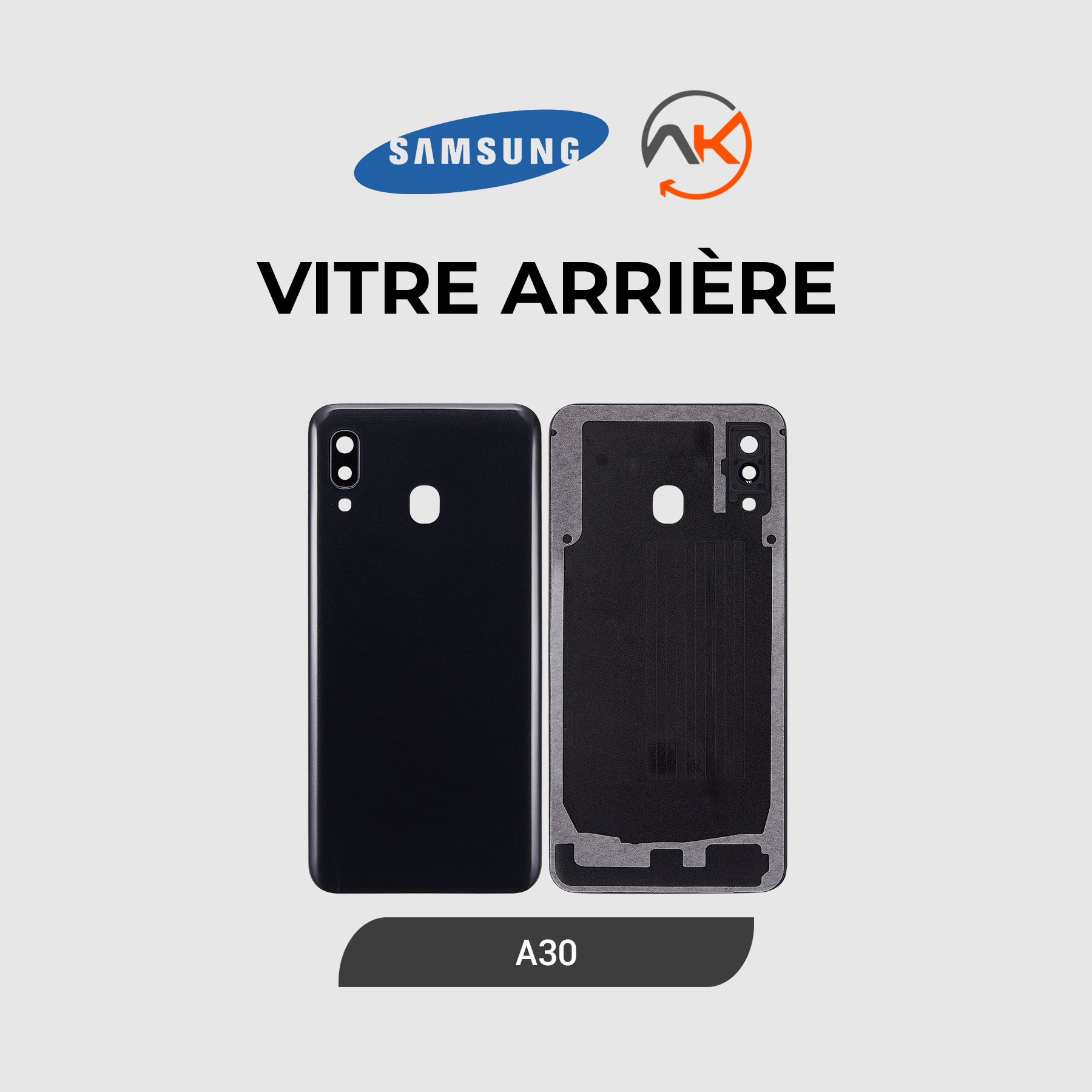Back Glass Galaxy A30