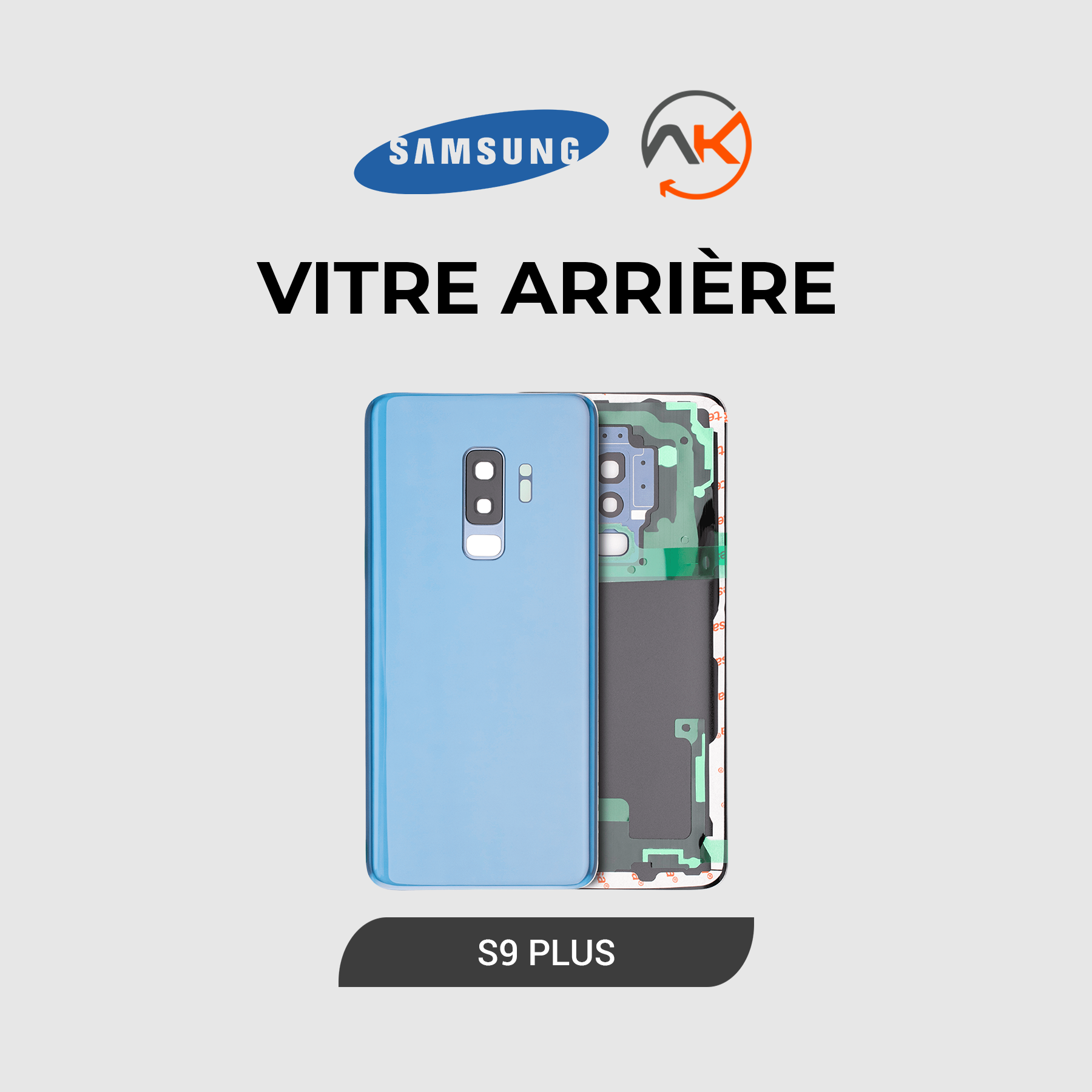 Back Glass Galaxy S9 Plus