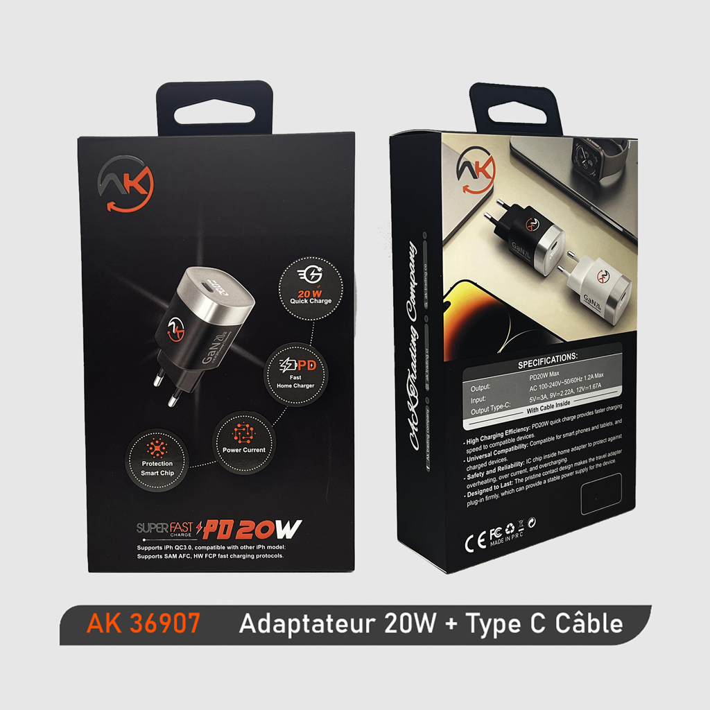 ADAPTER+CABLE 20W PD-TYPE C — photo 2