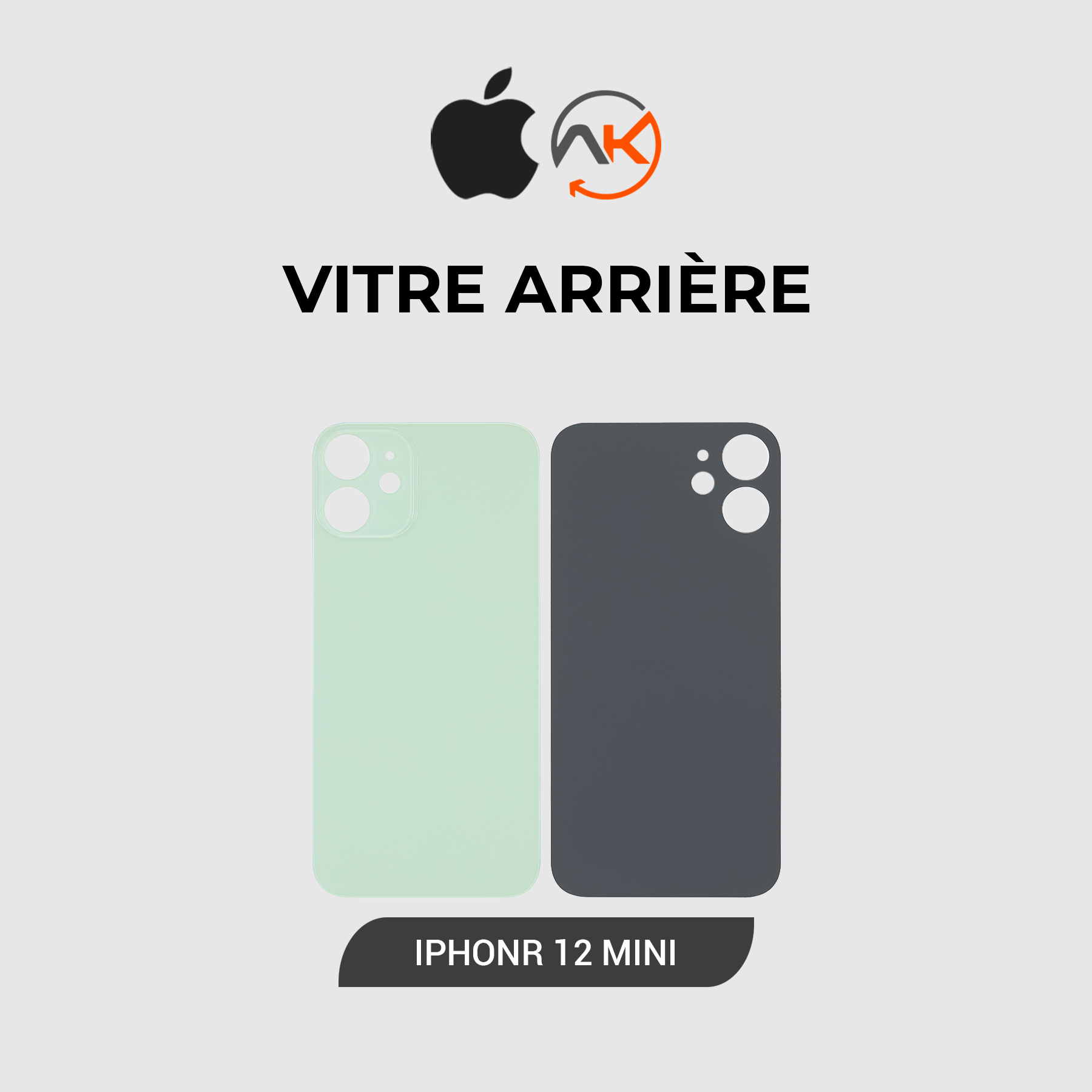 Back Glass Iphone 12 Mini