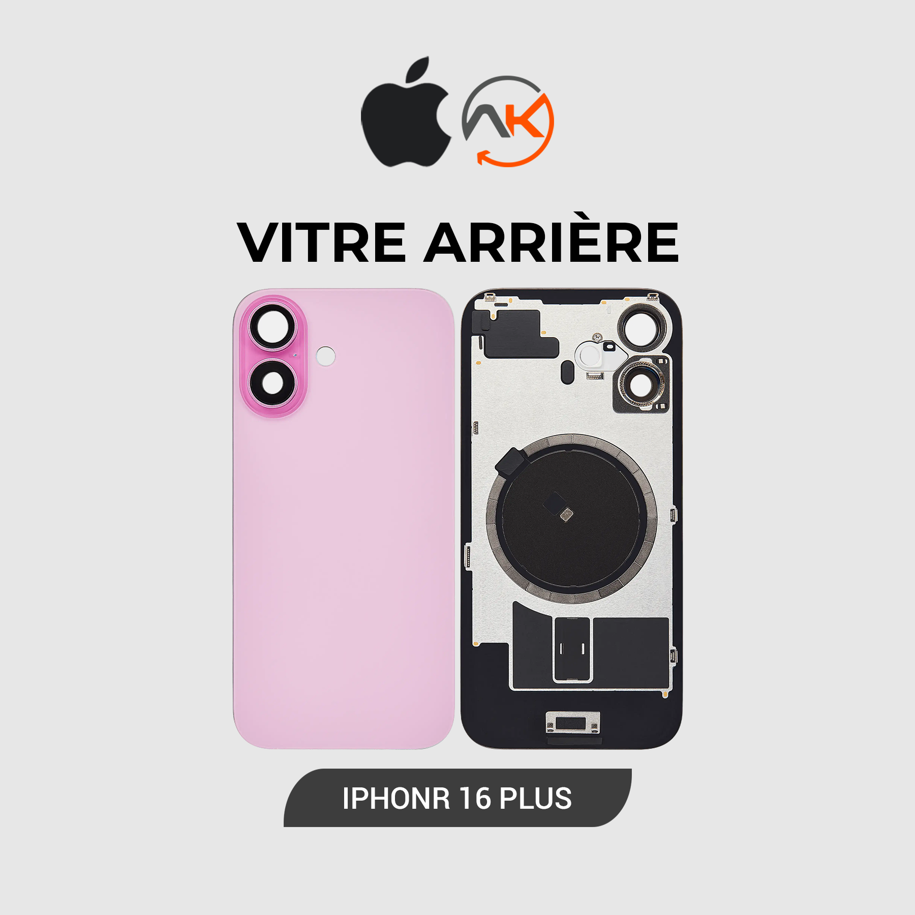 Back Glass Iphone 16 Plus