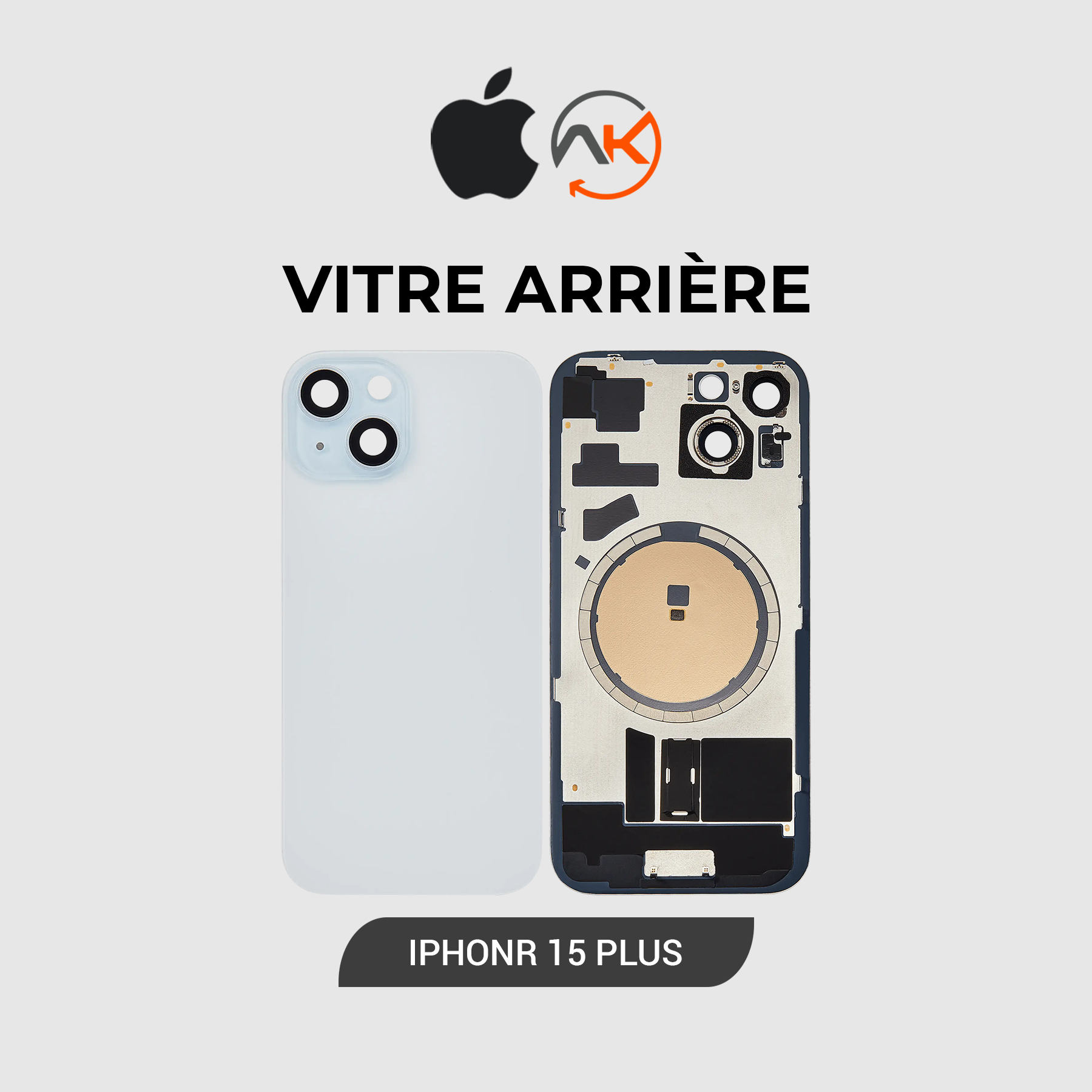 Back Glass Iphone 15 Plus