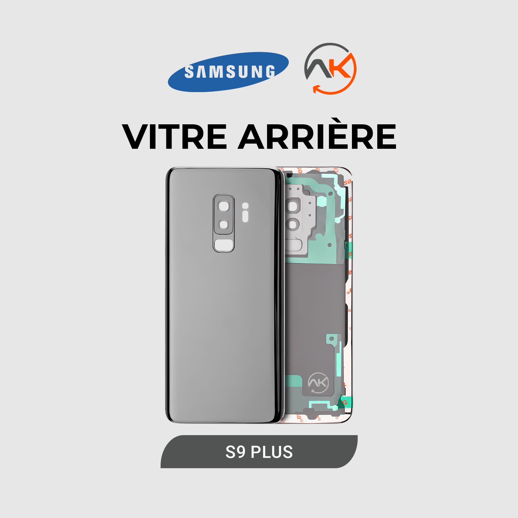 Back Glass Galaxy S9 Plus