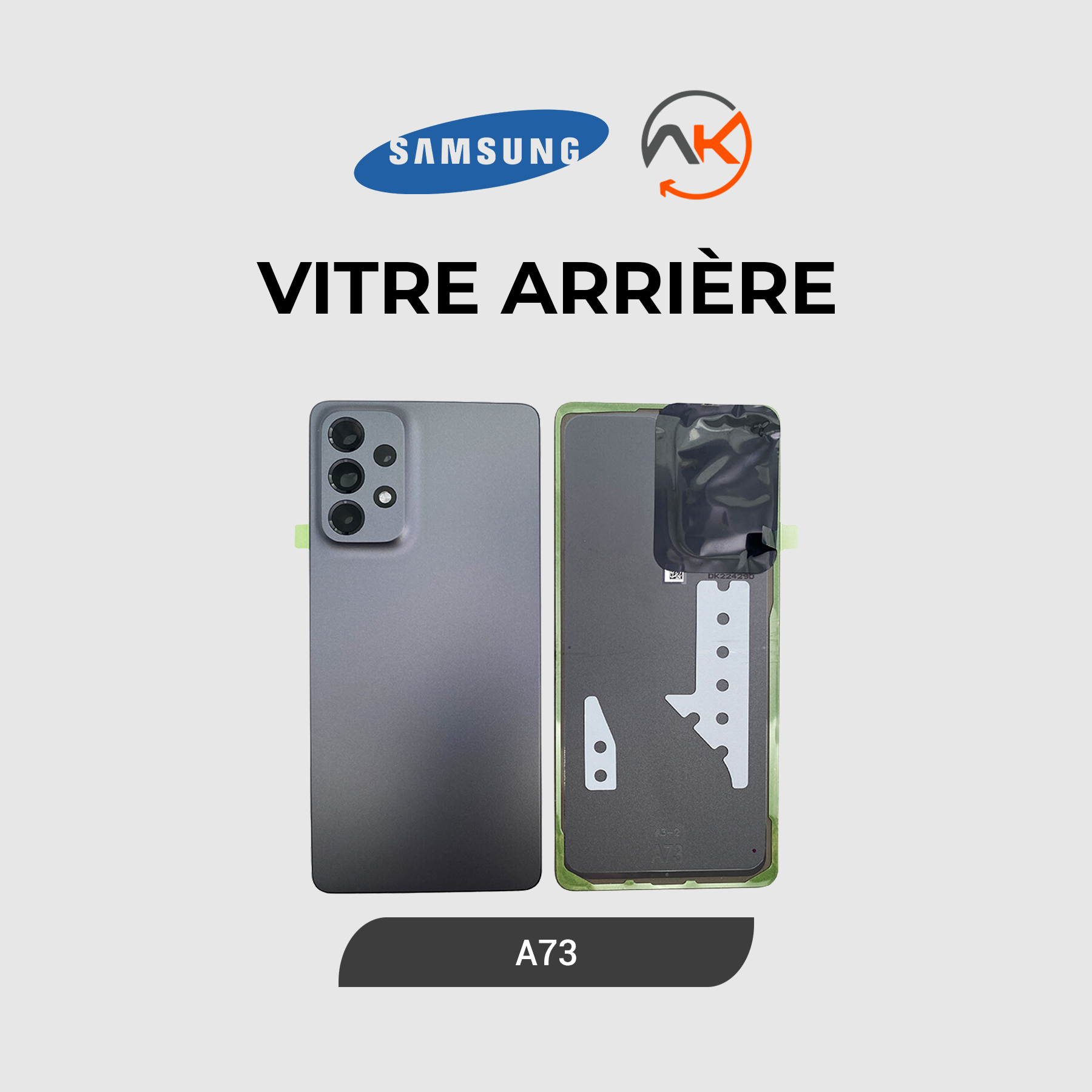 Back Glass Galaxy A73
