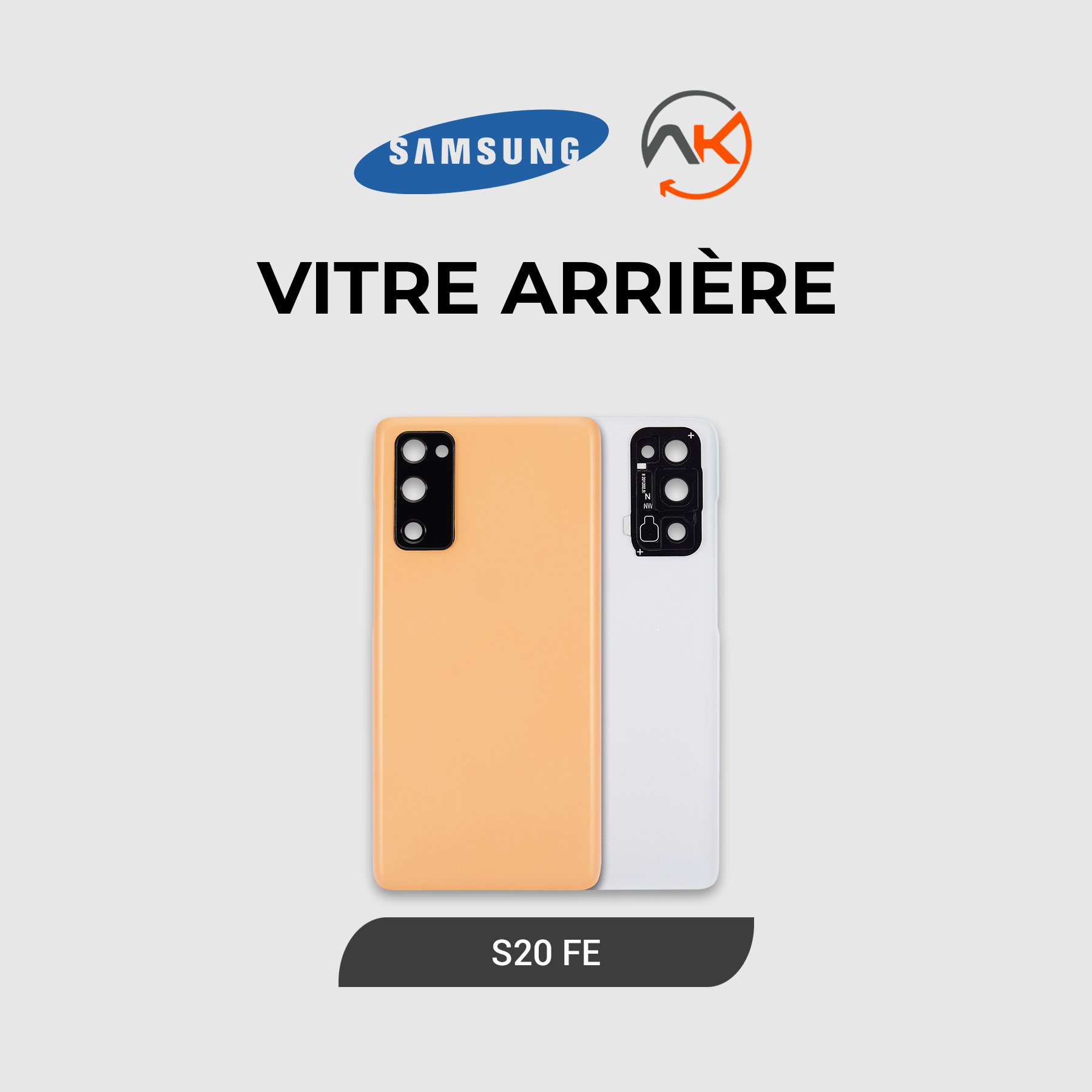 Back Glass Galaxy S20 FE