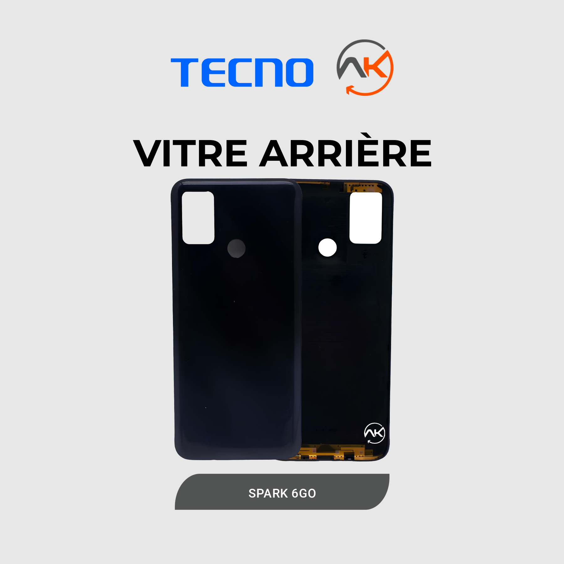 Housing Tecno Spark 6 Go