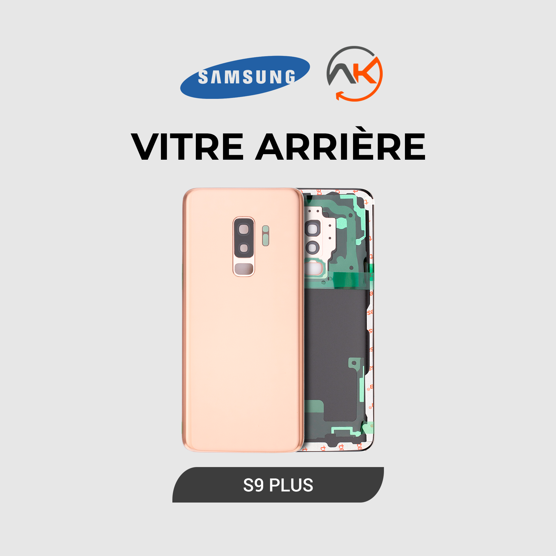 Back Glass Galaxy S9 Plus