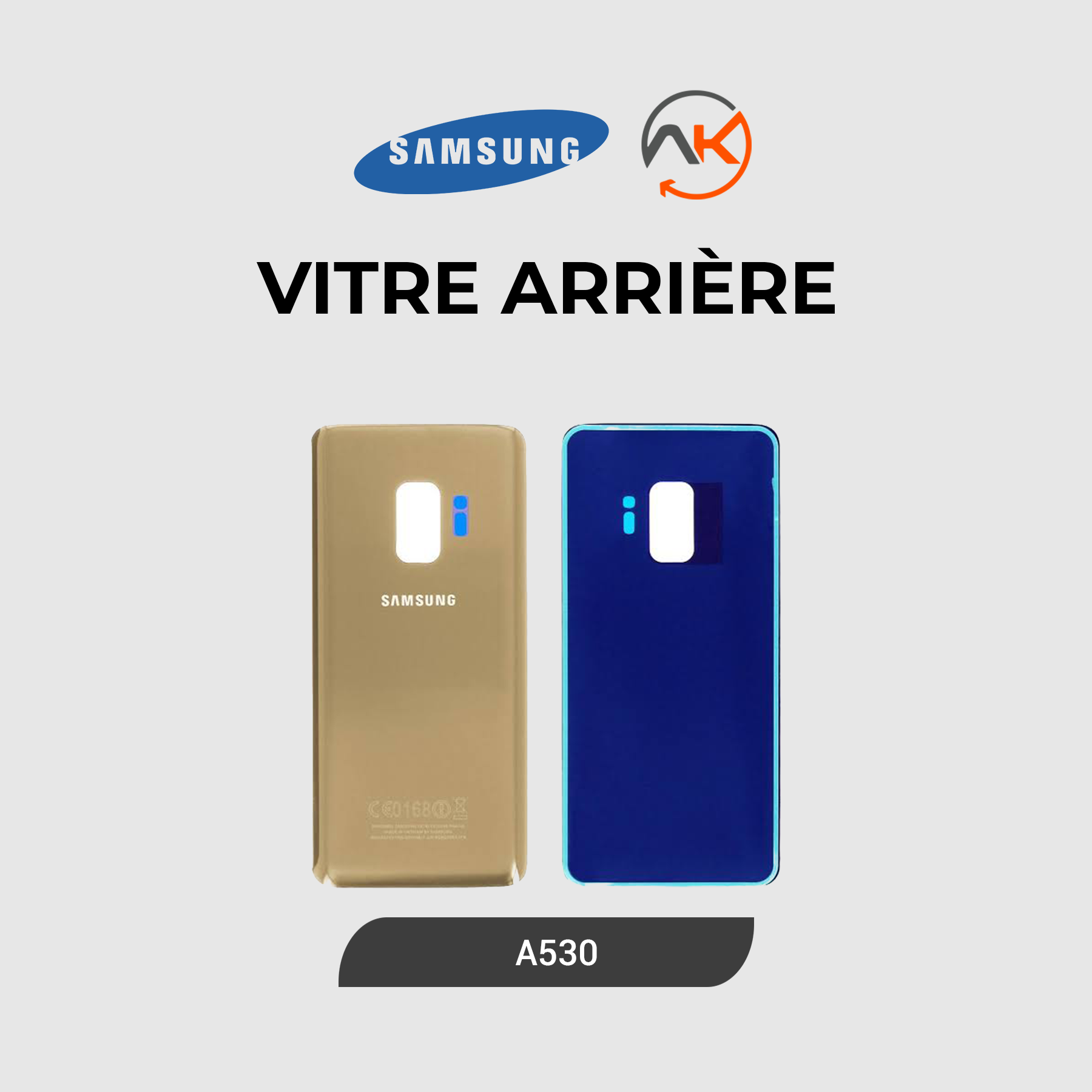 Back Glass Galaxy A530