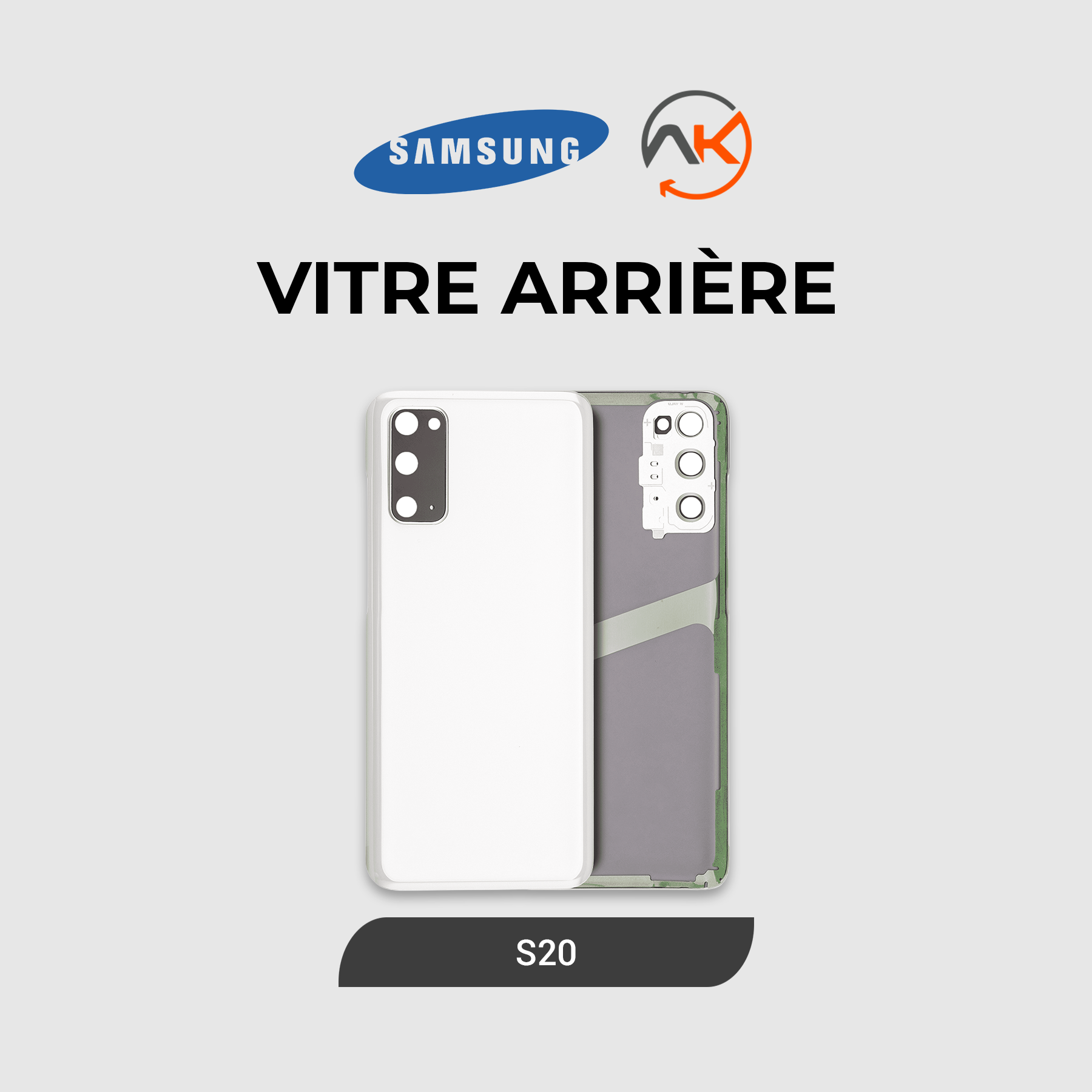 Back Glass Galaxy S20