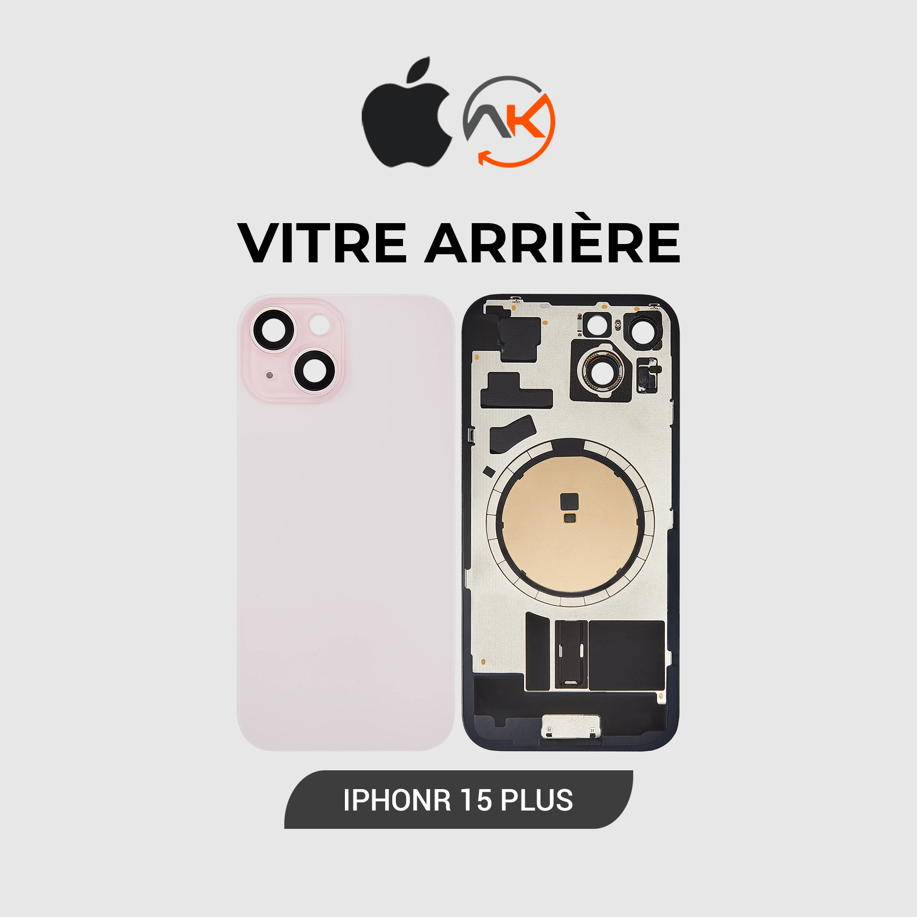 Back Glass Iphone 15 Plus