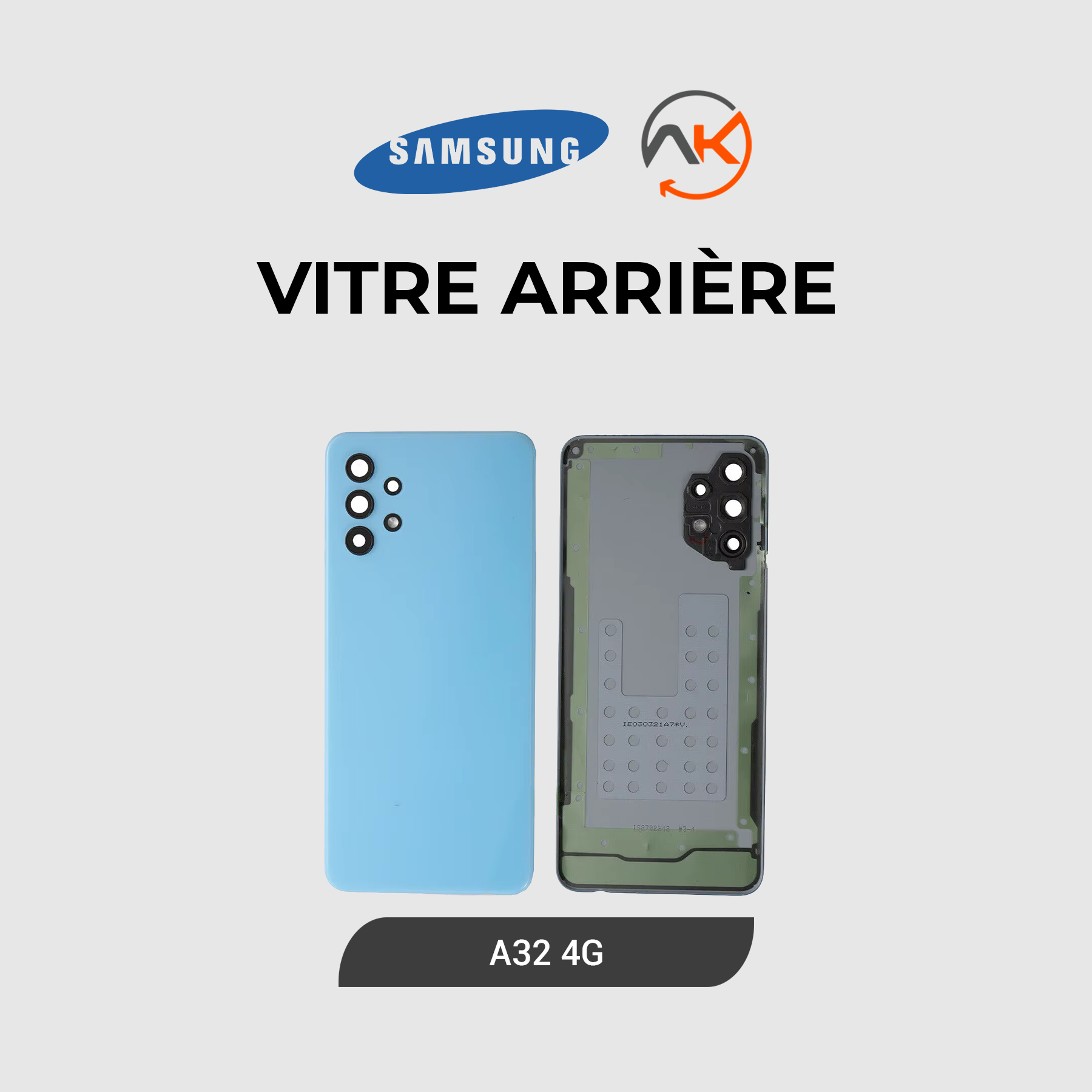 Back Glass Galaxy A32 (4G)
