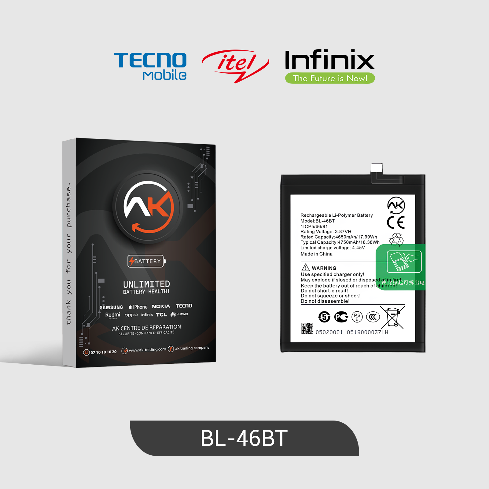 Battery BL-46BT