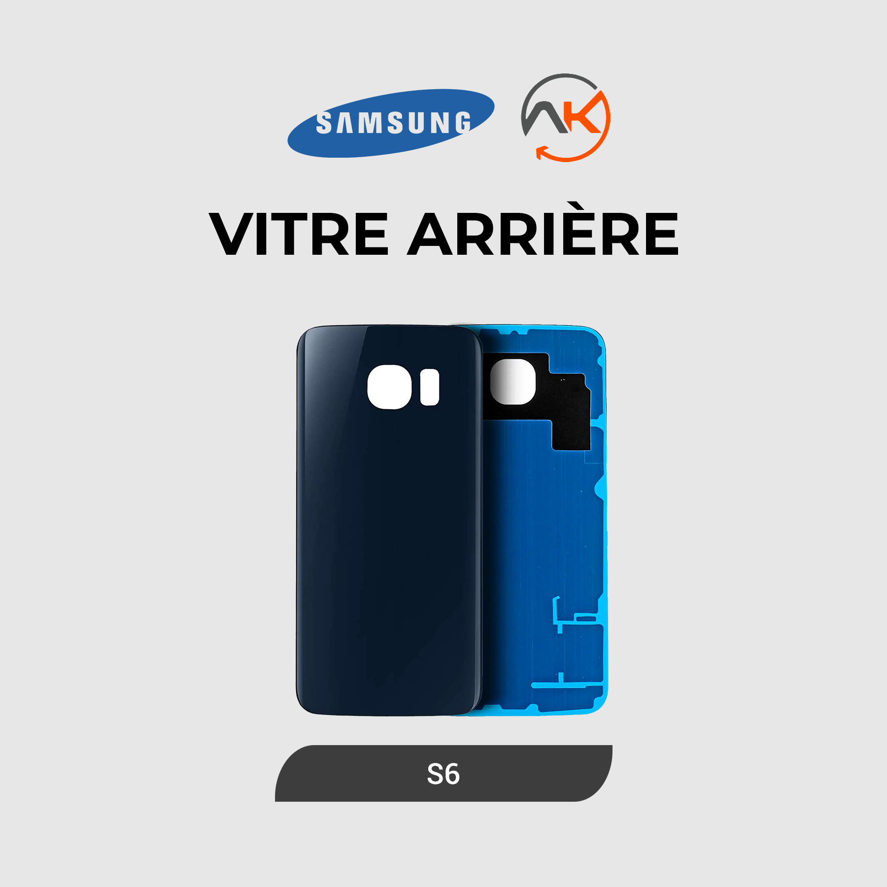 Back Glass Galaxy S6