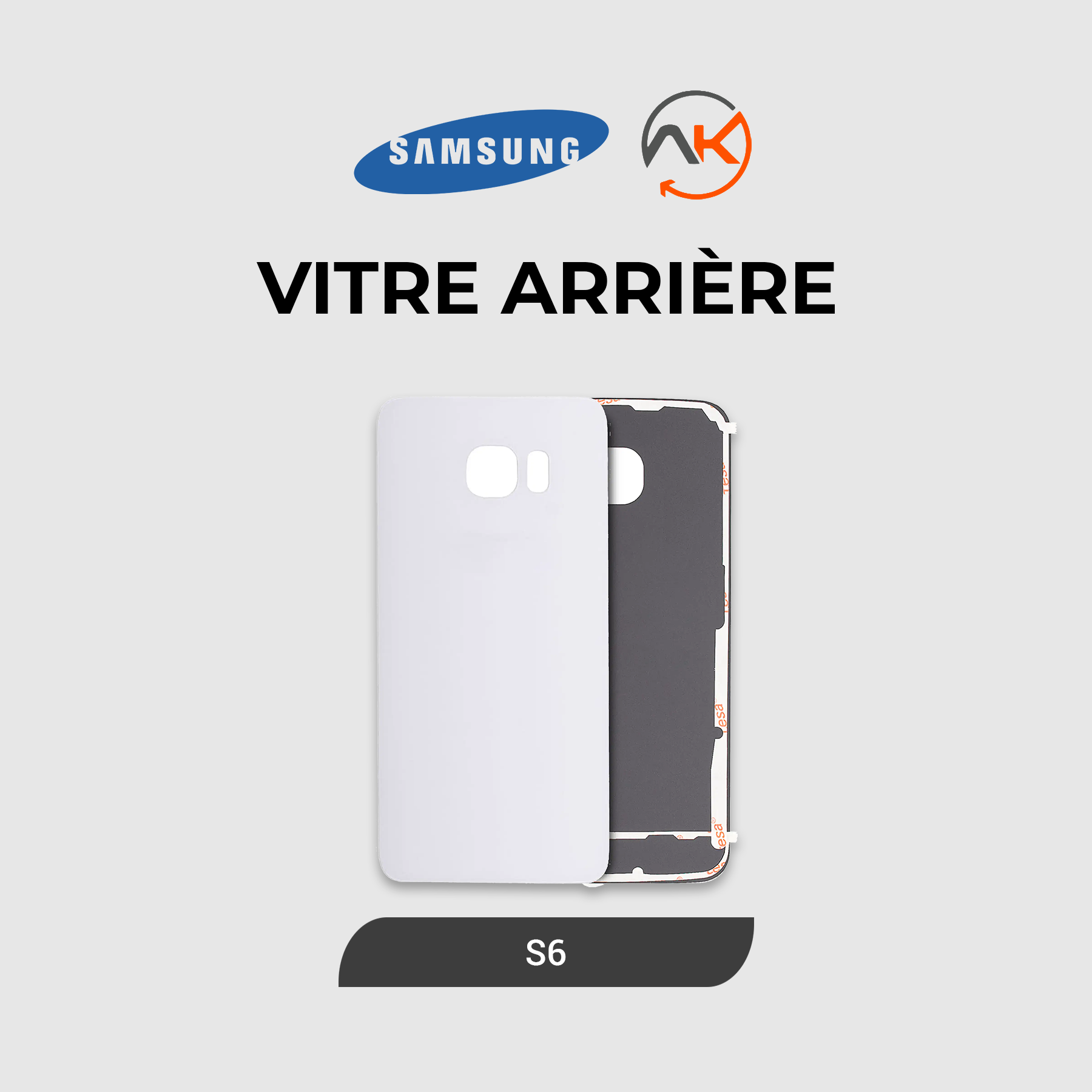 Back Glass Galaxy S6